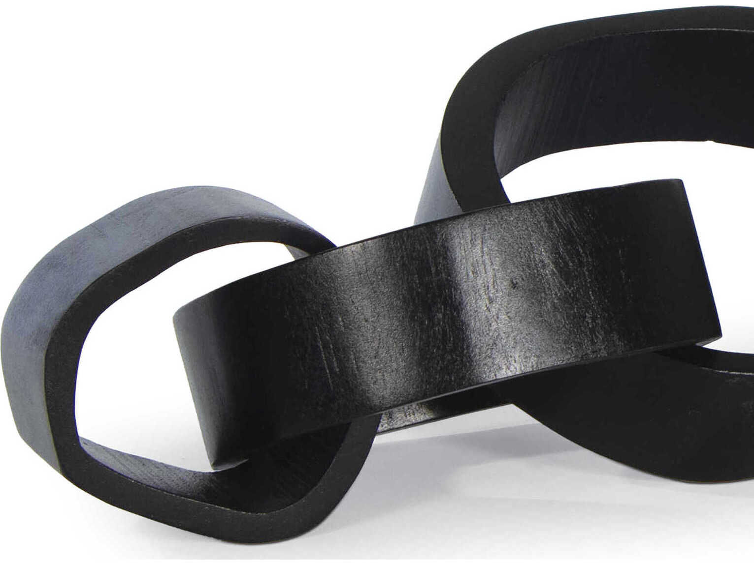 Regina Andrew Black Wooden Links Centerpiece