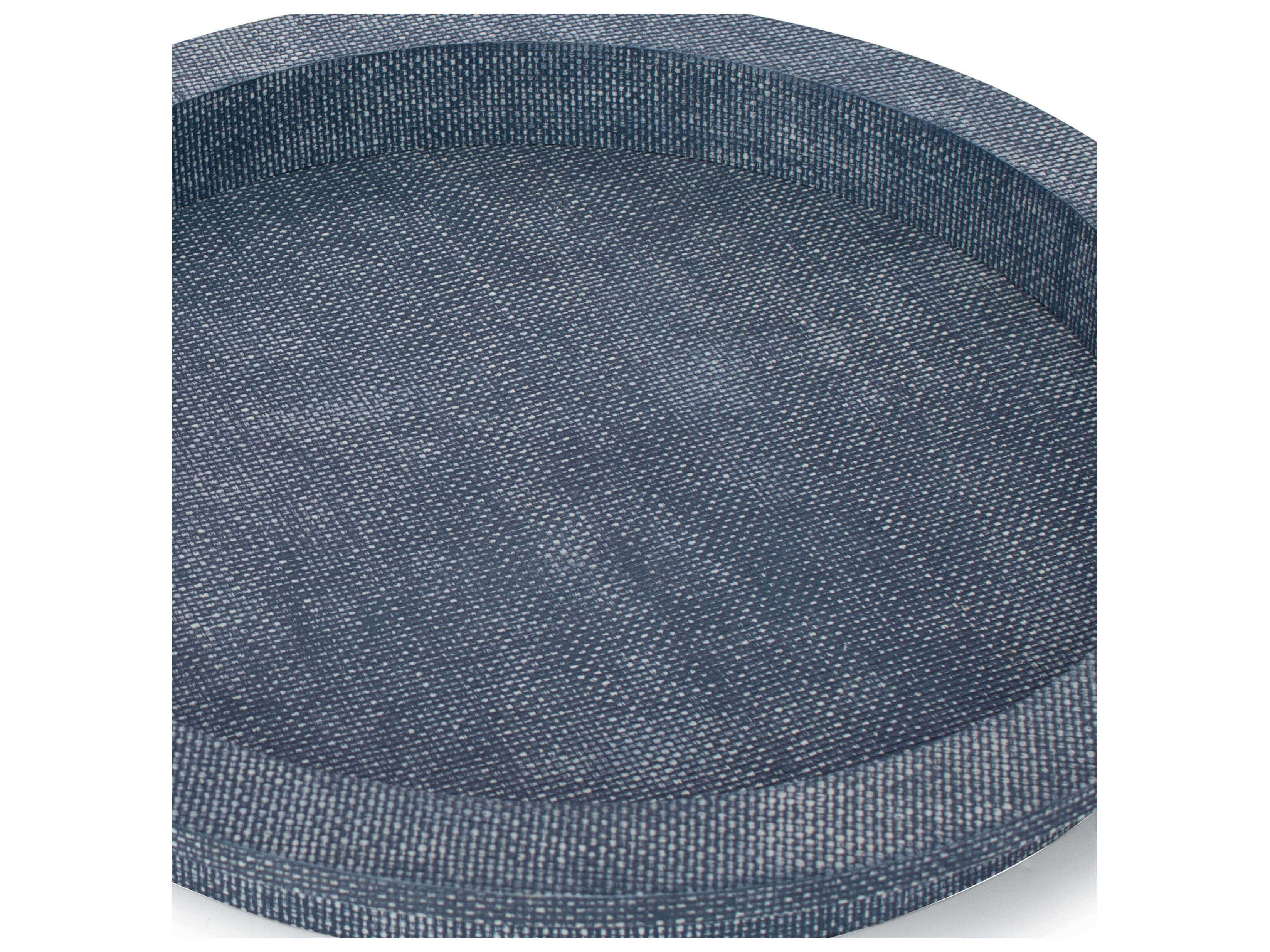 Regina Andrew Aegean Indigo Serving Tray