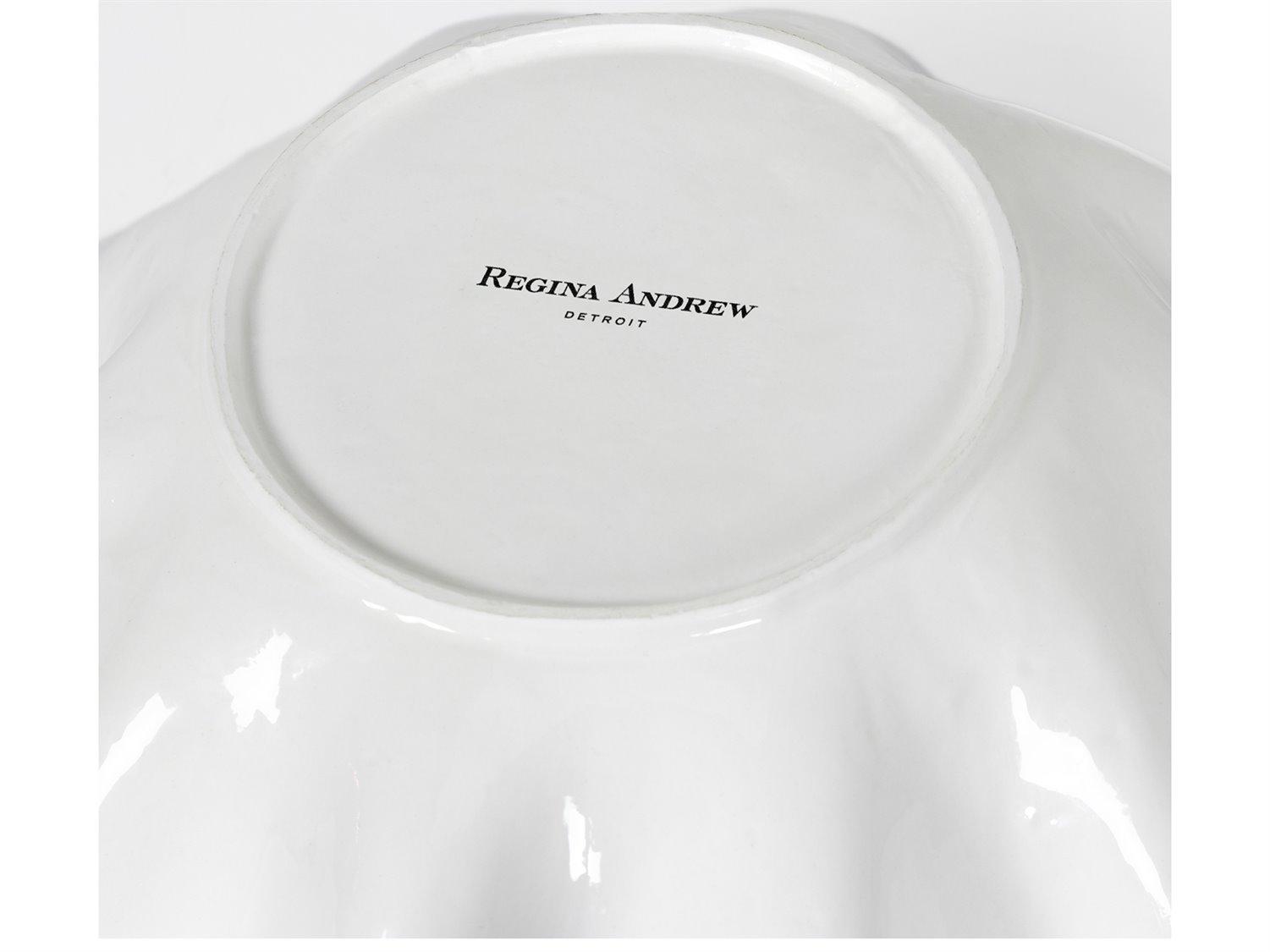 Regina Andrew Ruffle Ceramic Bowl
