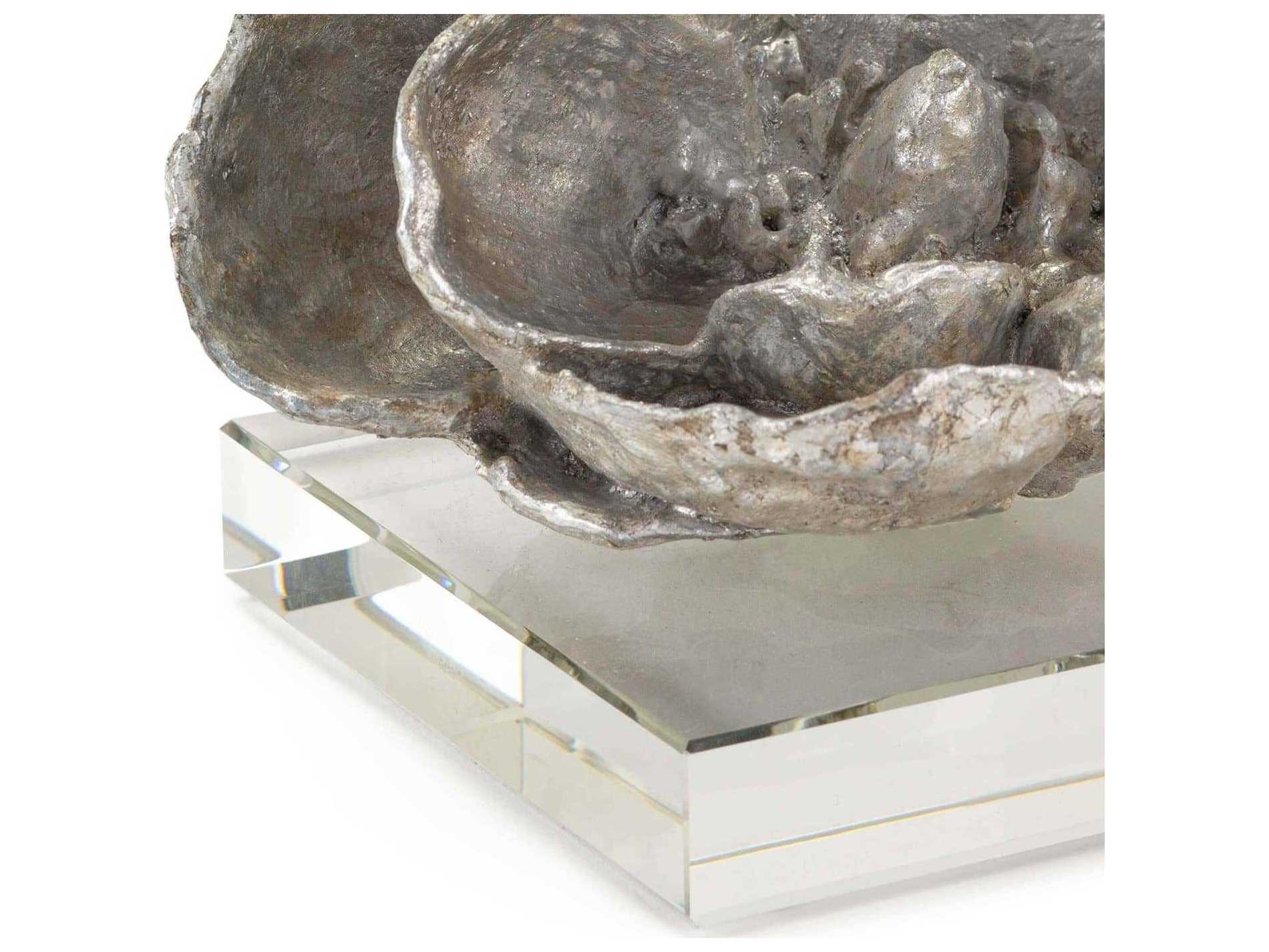 Regina Andrew Silver Leaf Magnolia Sculpture