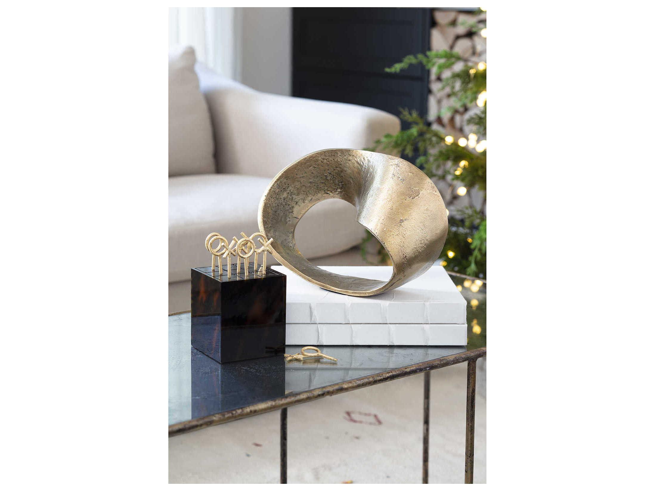 Regina Andrew Brass Dex Objet