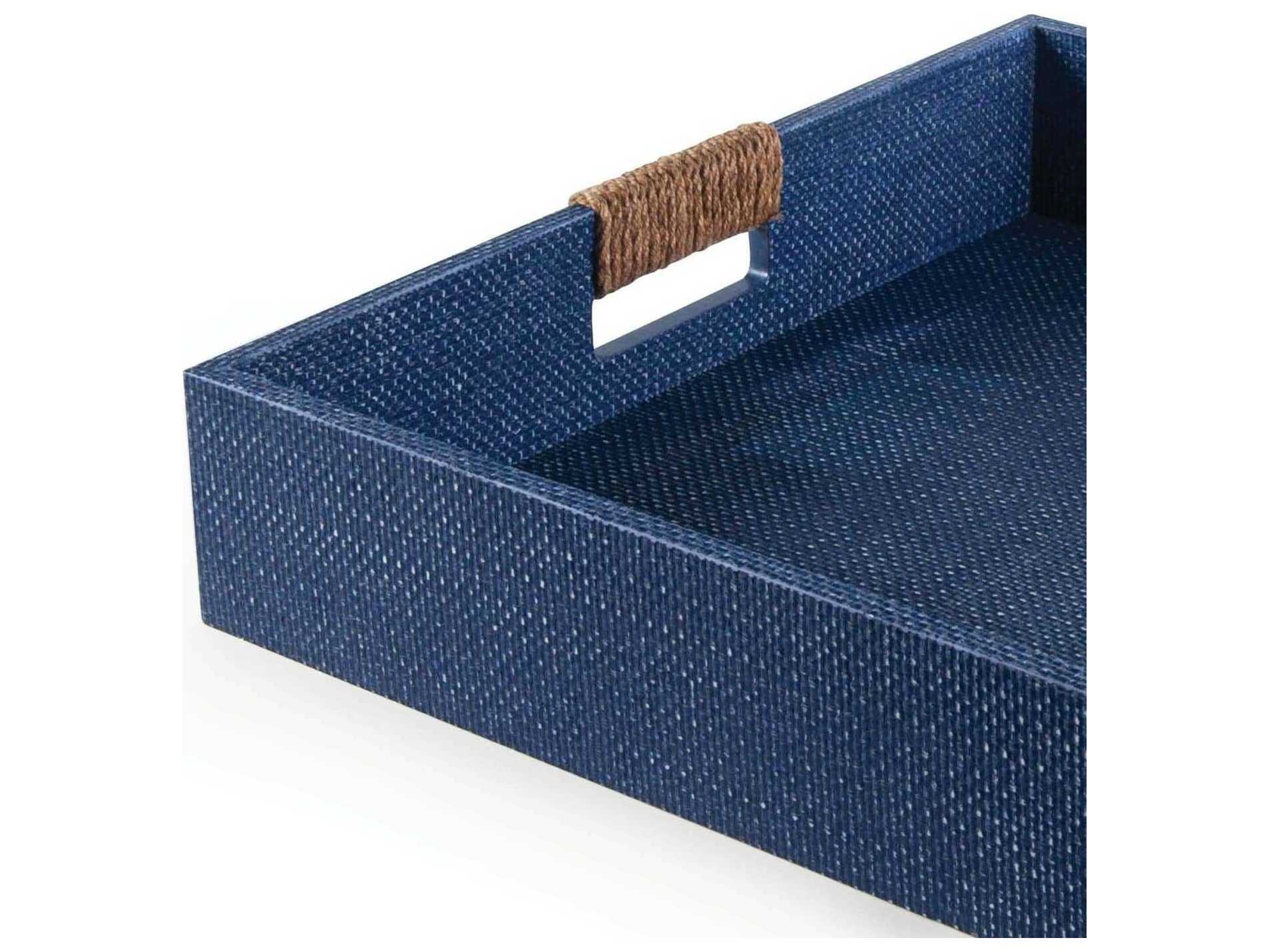 Regina Andrew Logia Indigo 18" Serving Tray