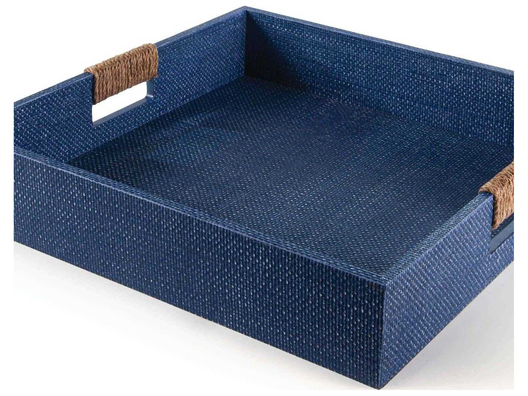 Regina Andrew Logia Indigo 18" Serving Tray