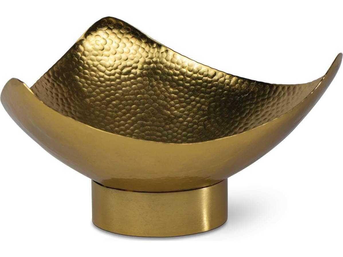 Regina Andrew Polished Brass 8" Milo Bowl