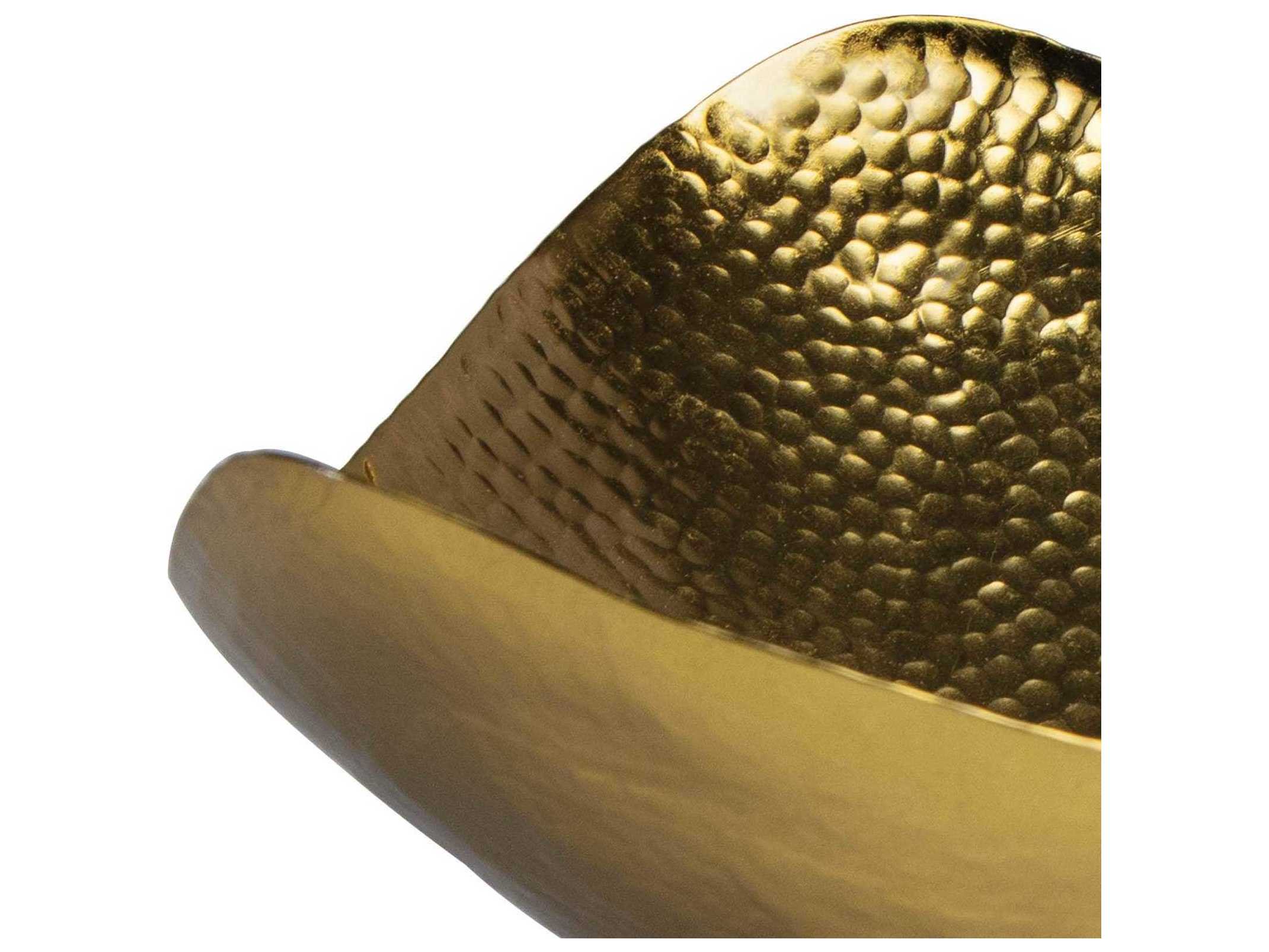 Regina Andrew Polished Brass 10" Milo Bowl