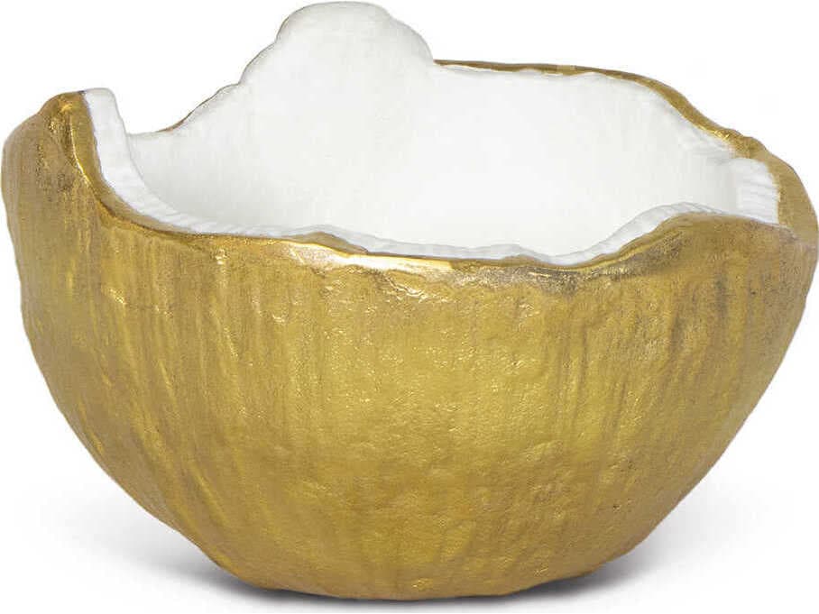 Regina Andrew White Metal Bowls Set of 2