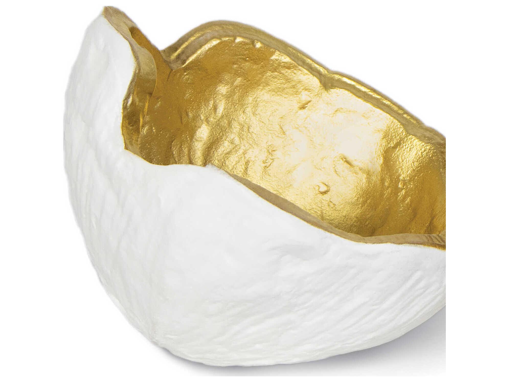 Regina Andrew White Metal Bowls Set of 2