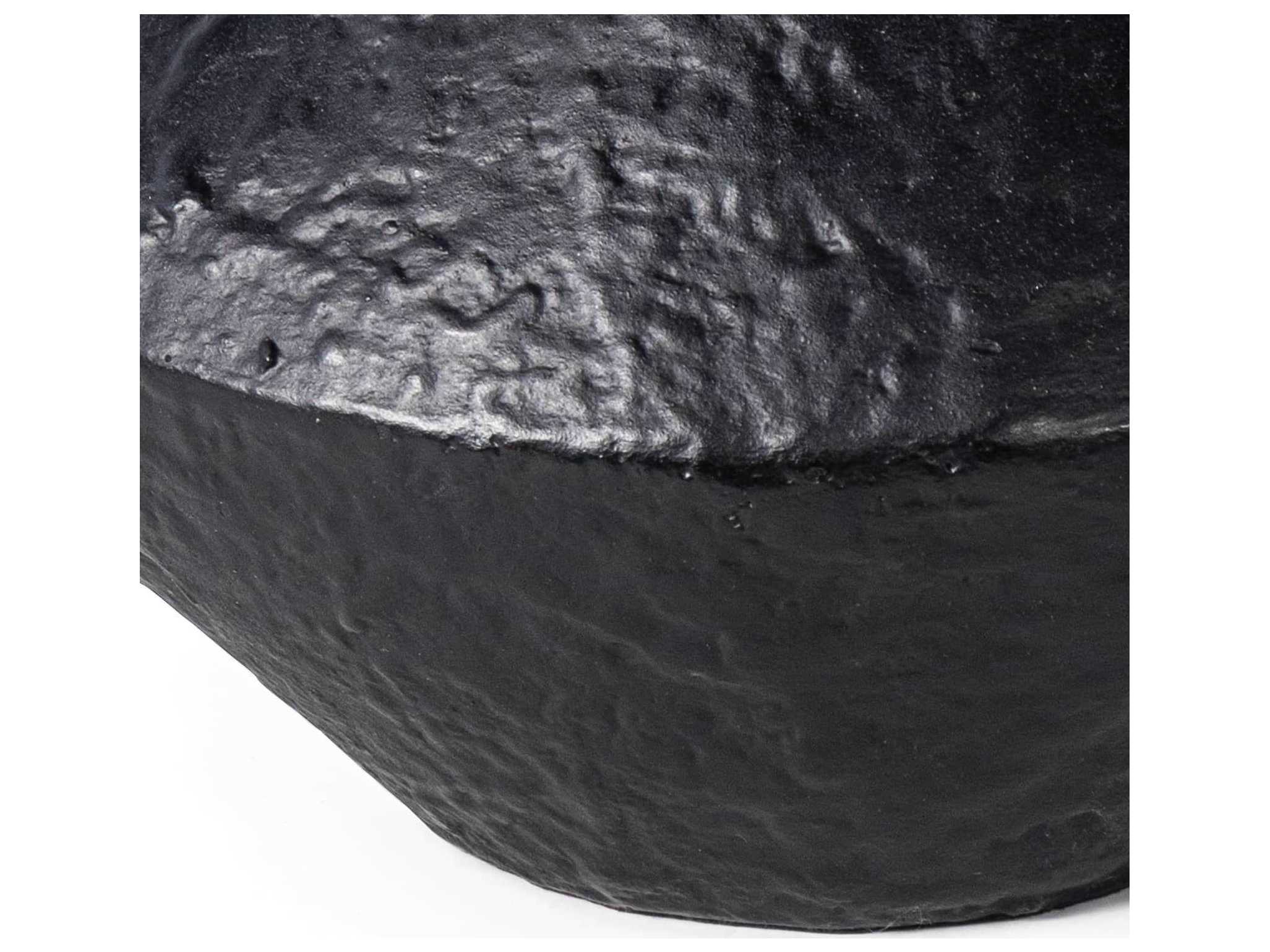 Regina Andrew Black Poe Metal Vase