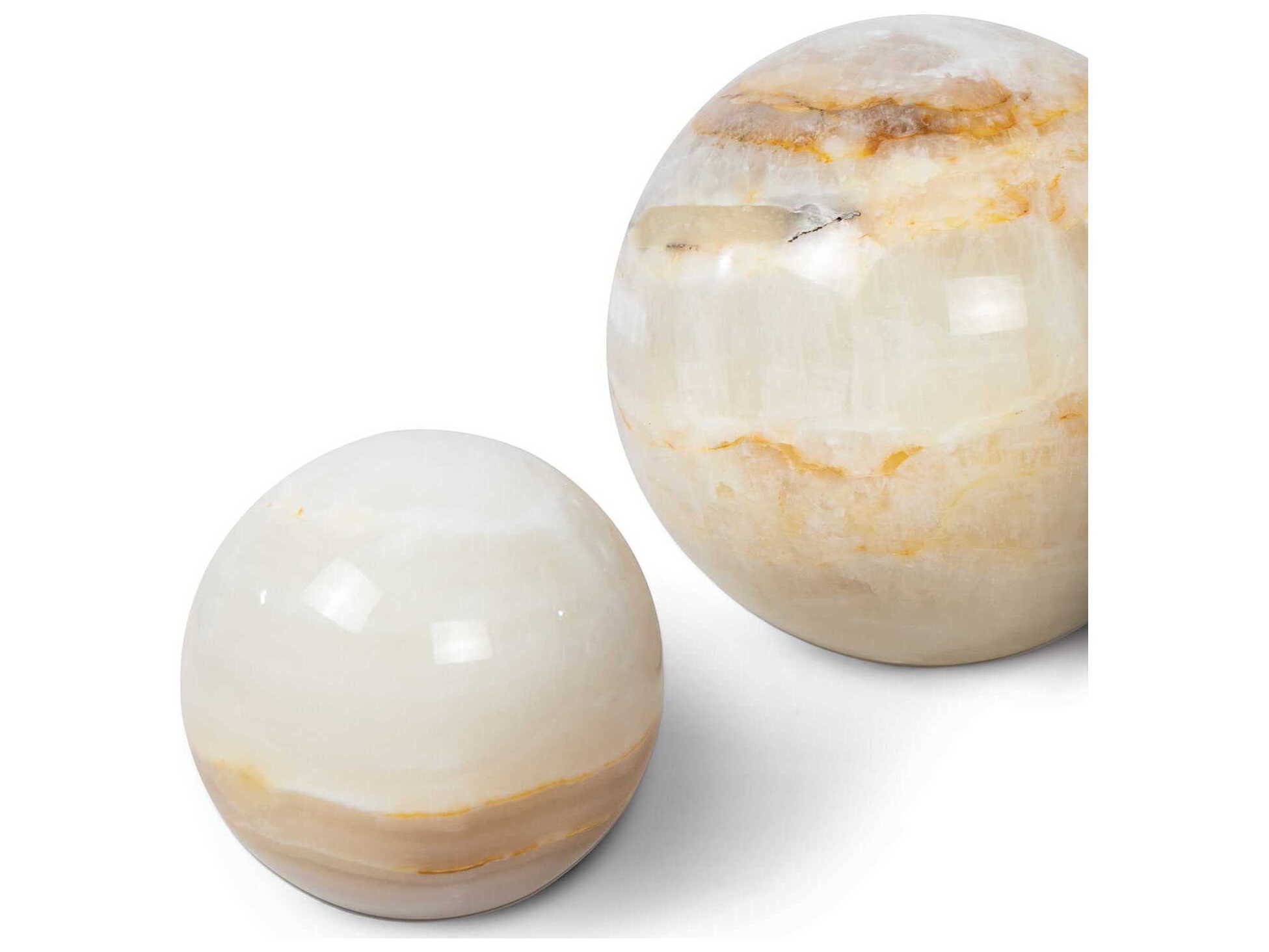 Regina Andrew Natural Jade Spheres Set of 3