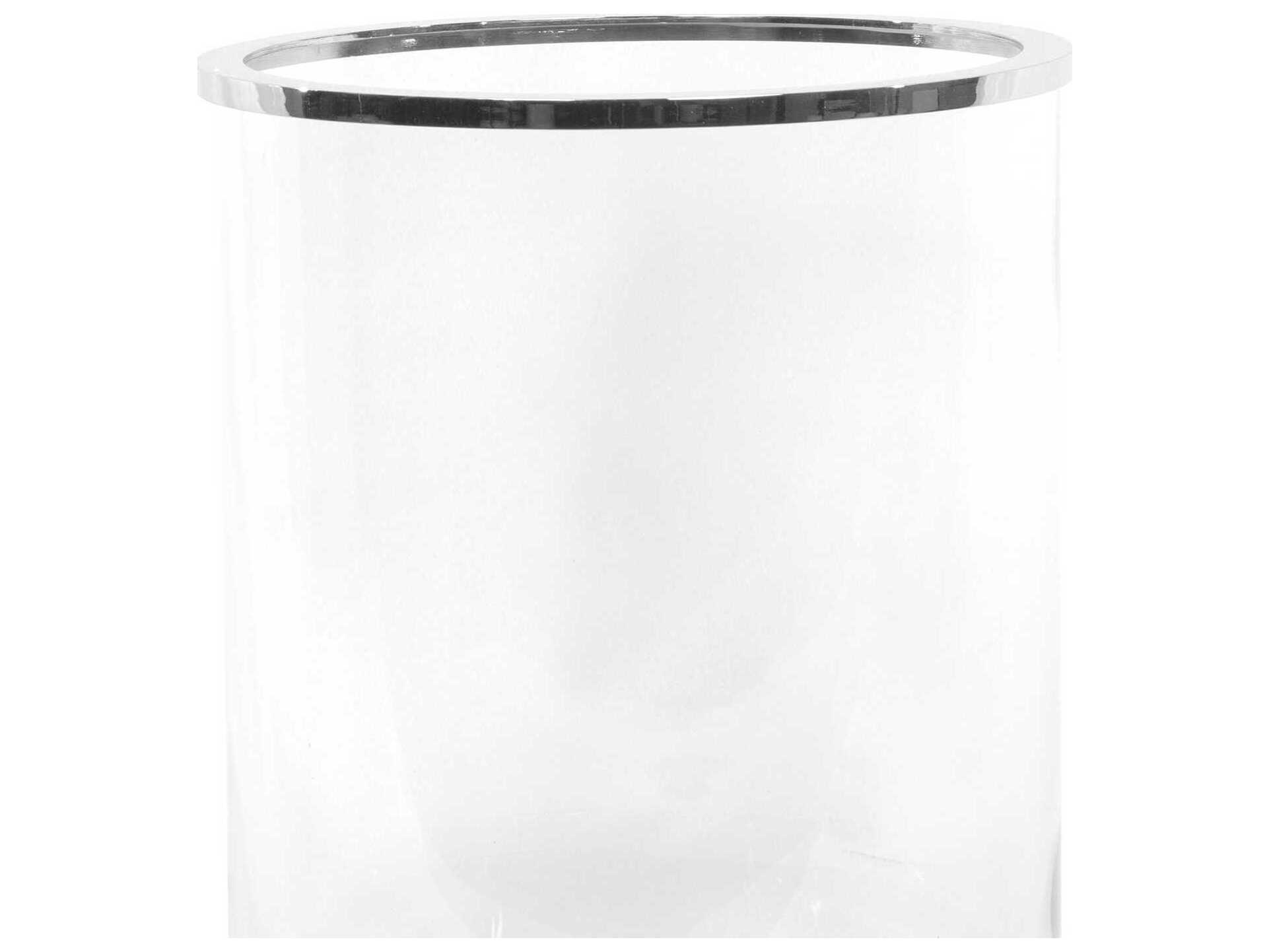 Regina Andrew Adria Polished Nickel 12" High Hurricane