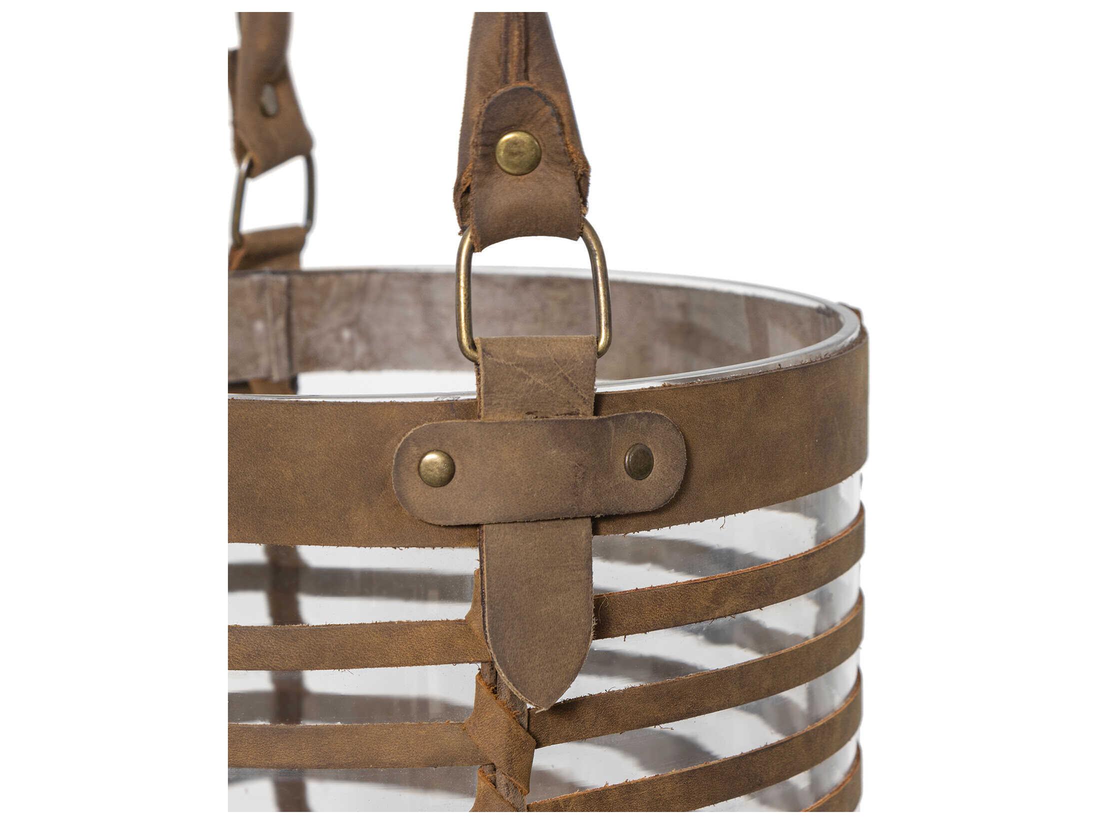 Regina Andrew Finn Brown Leather 24" High Hurricane