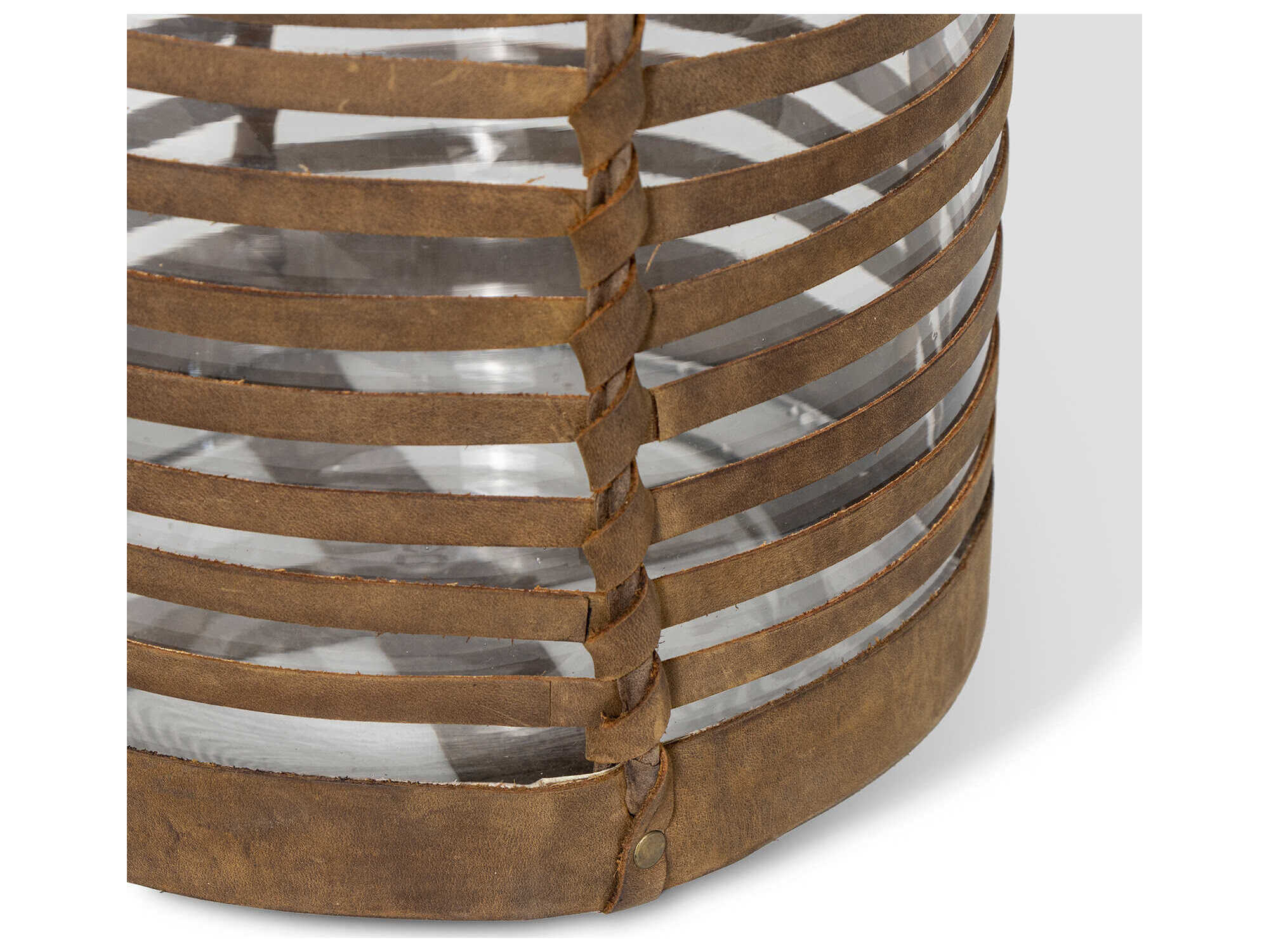 Regina Andrew Finn Brown Leather 24" High Hurricane