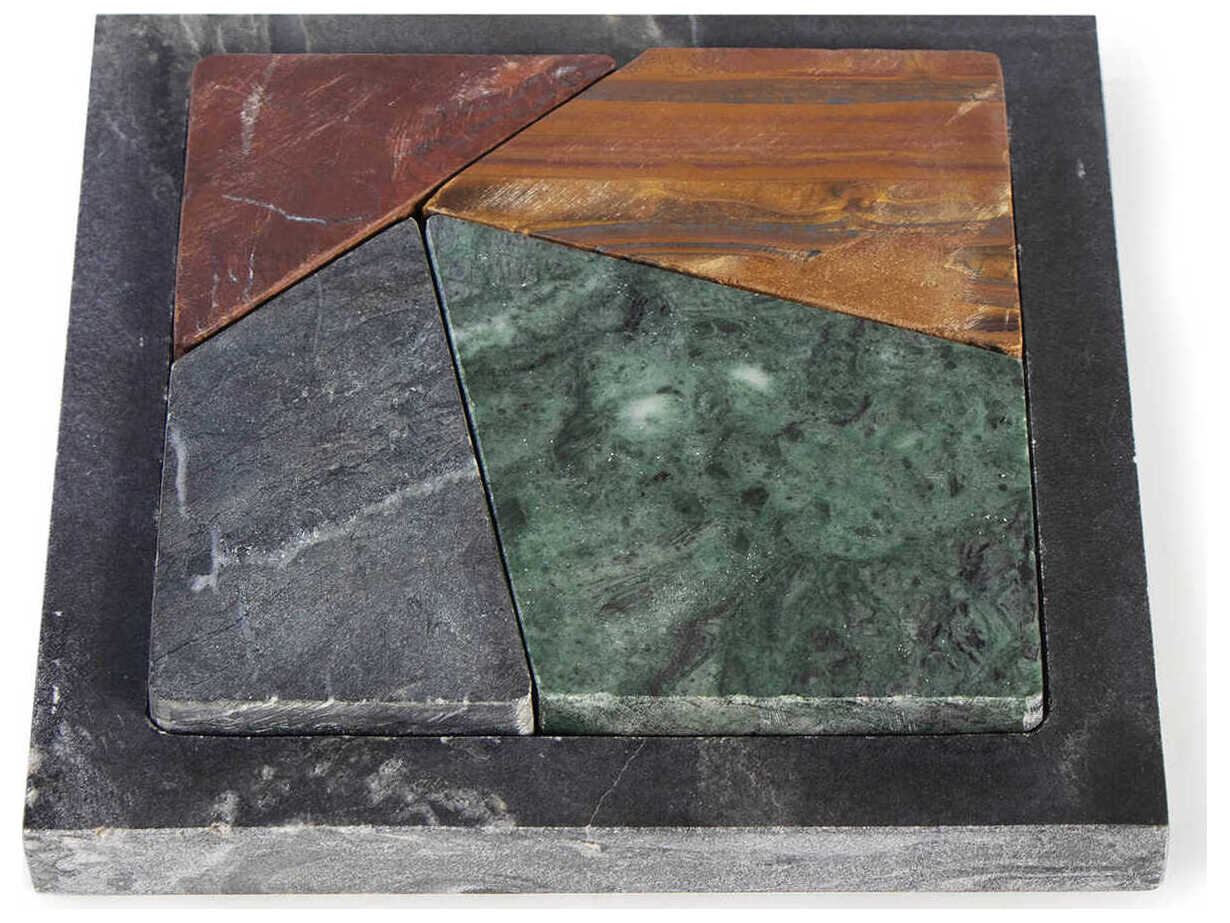 Regina Andrew Milena Black Marble Tabletop Puzzle