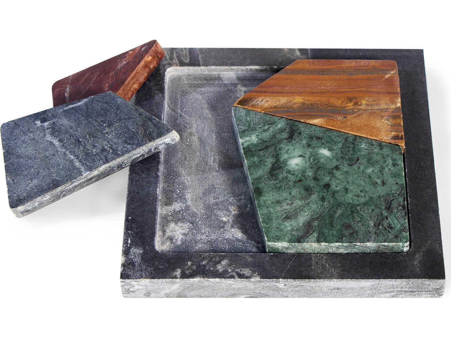 Regina Andrew Milena Black Marble Tabletop Puzzle
