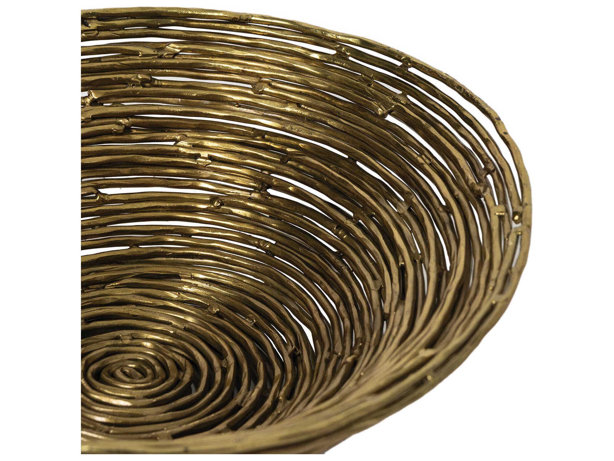 Regina Andrew Nest Brass Decorative Bowl