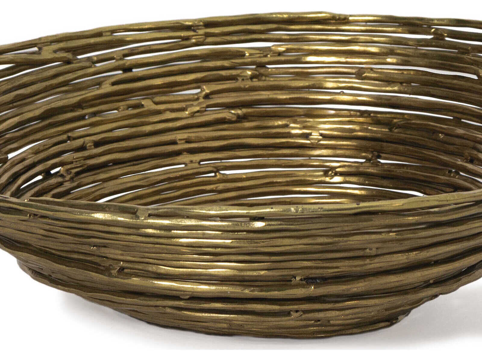 Regina Andrew Nest Brass Decorative Bowl