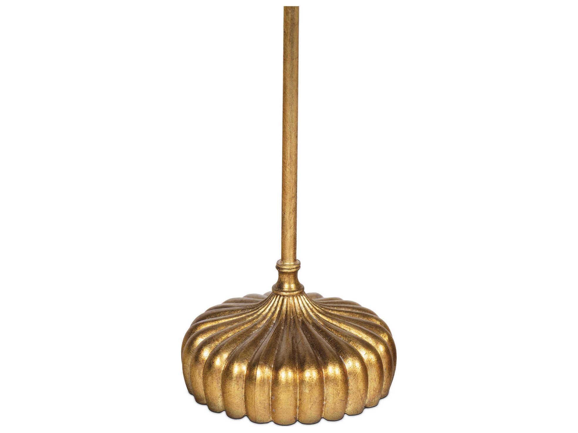 Regina Andrew Clove Antique Gold Leaf Candle Holder