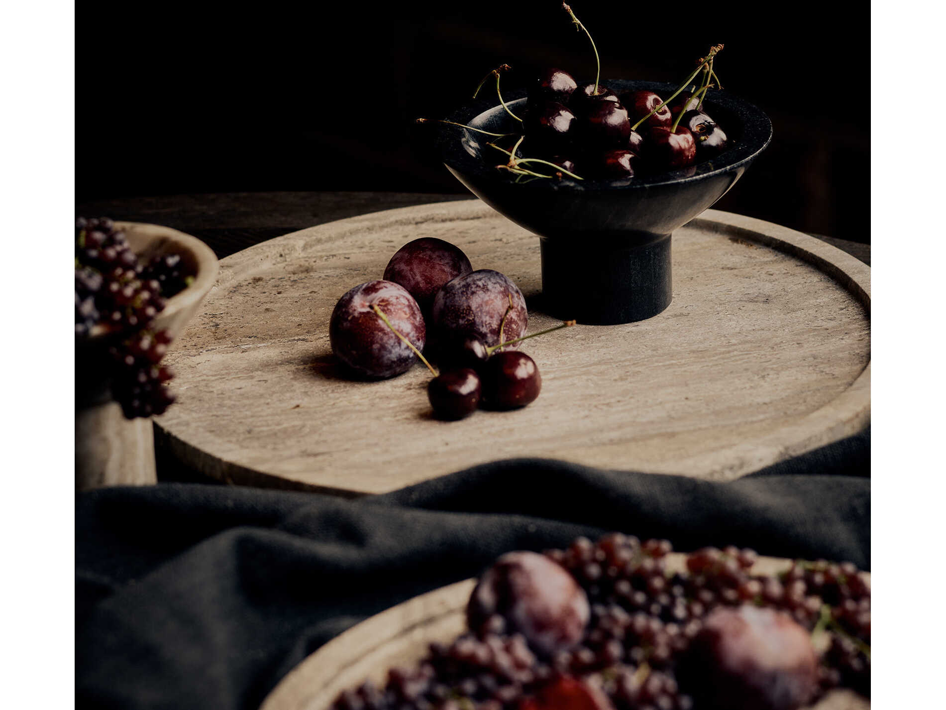 Regina Andrew Martini Black Decorative Plate