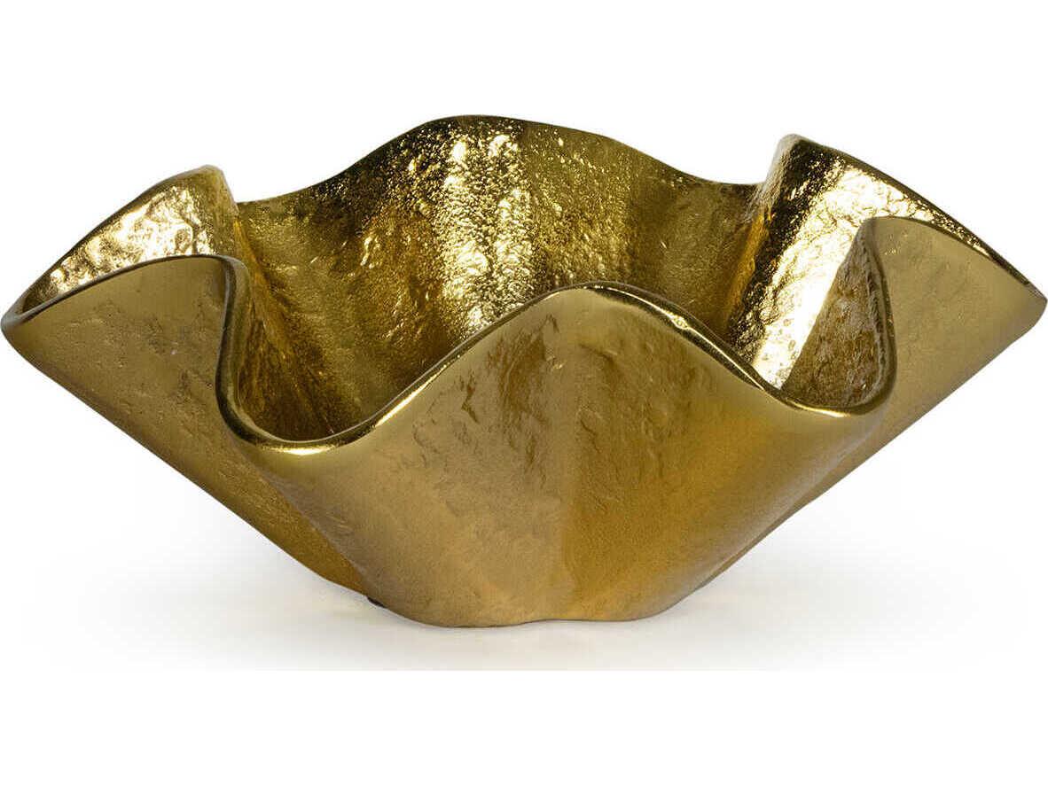 Regina Andrew Pedicoat Brass Decorative Bowl
