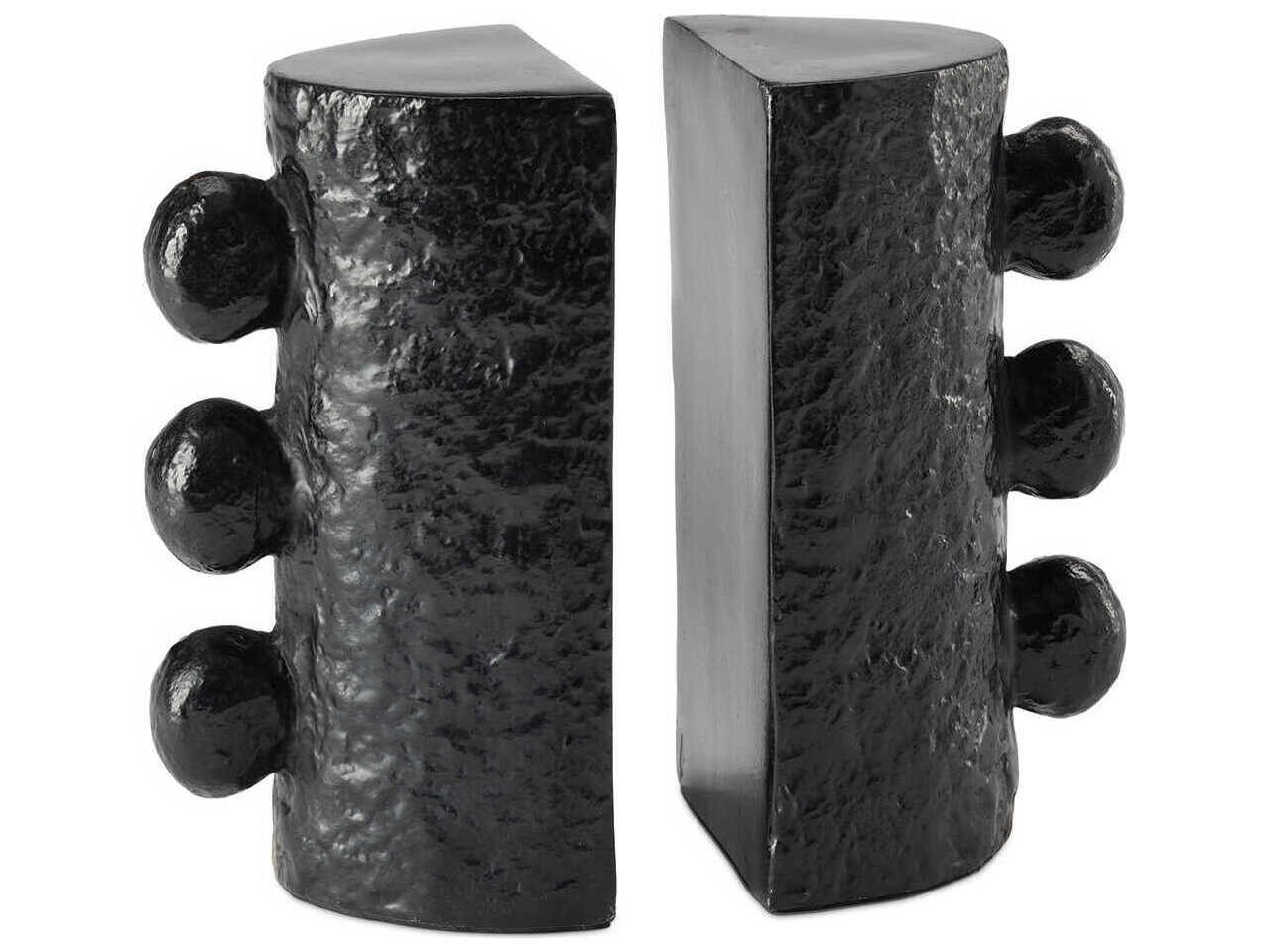 Regina Andrew Sanya Black Bookend Set