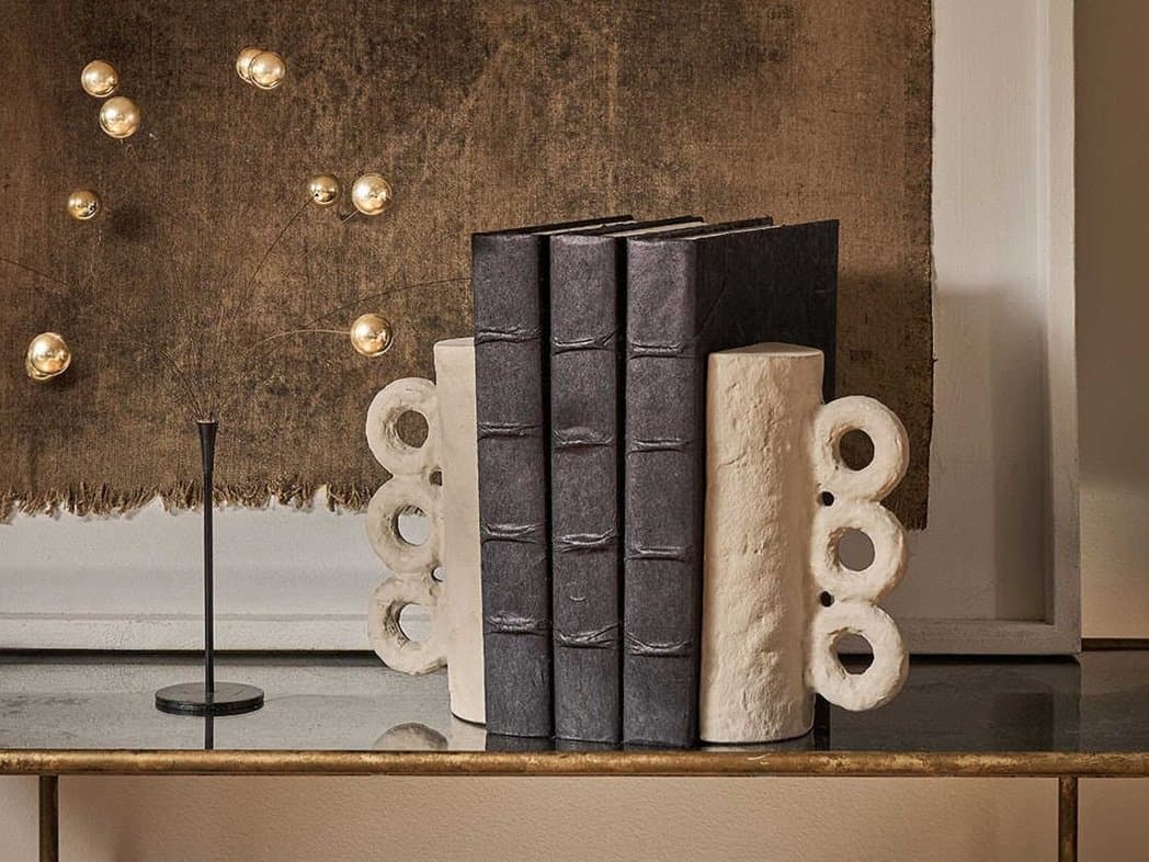 Regina Andrew Chandra Grey Bookend Set