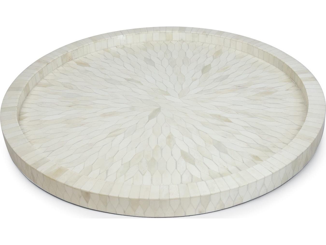 Regina Andrew Jullian White Serving Tray