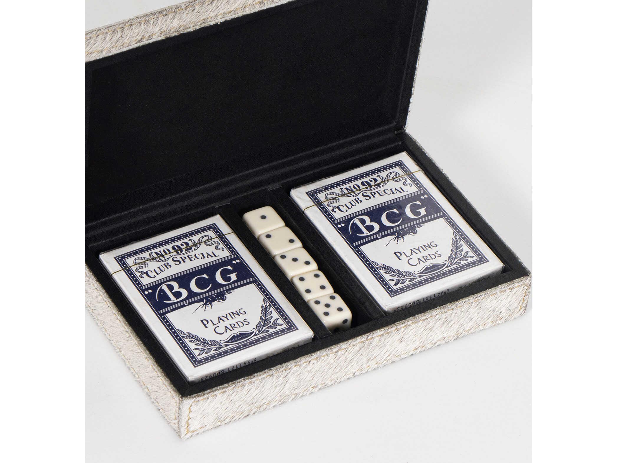 Regina Andrew Andres Hair on Hide Grey Storage Case