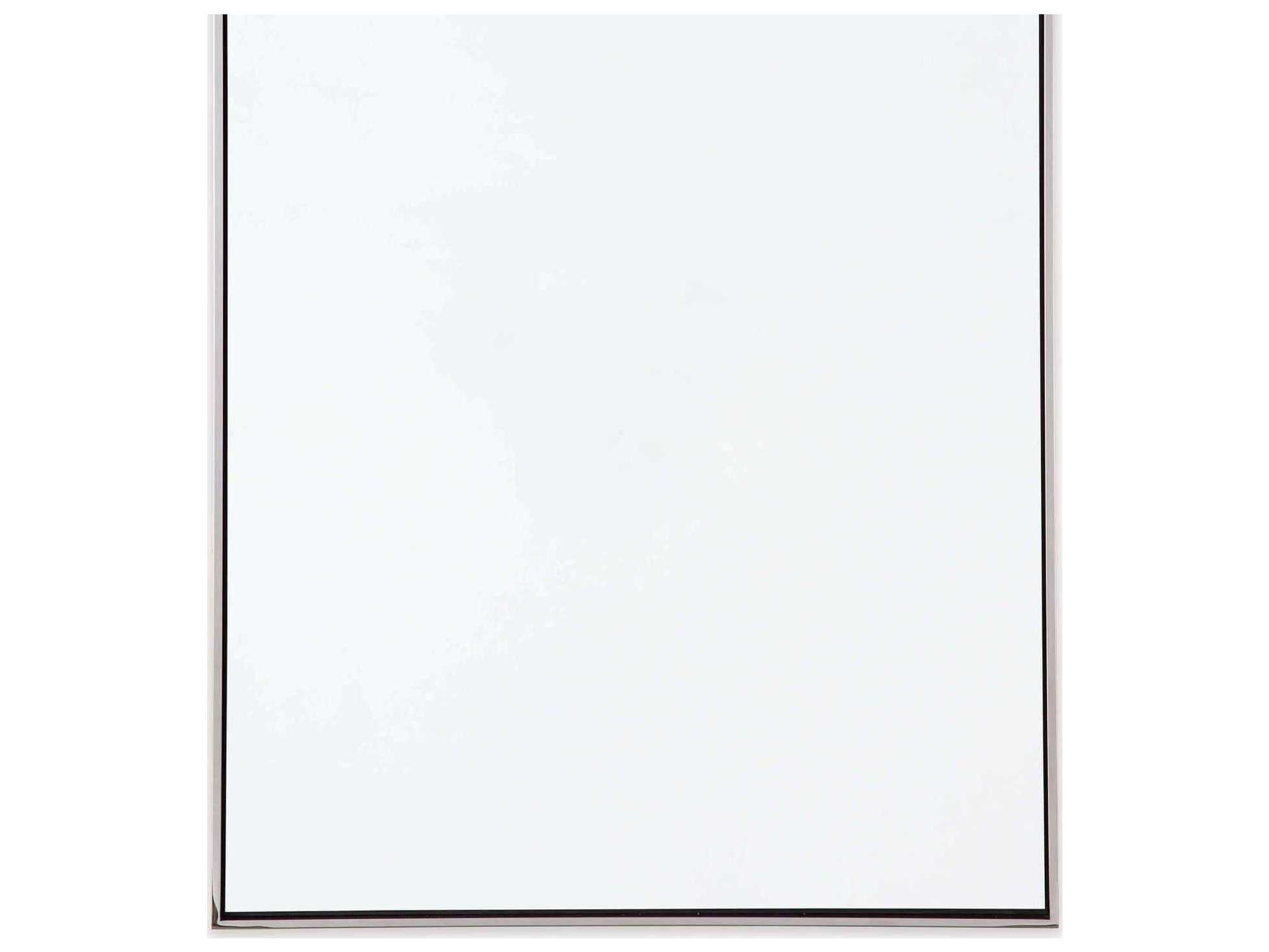 Regina Andrew Polished Nickel Rectangular Wall Mirror