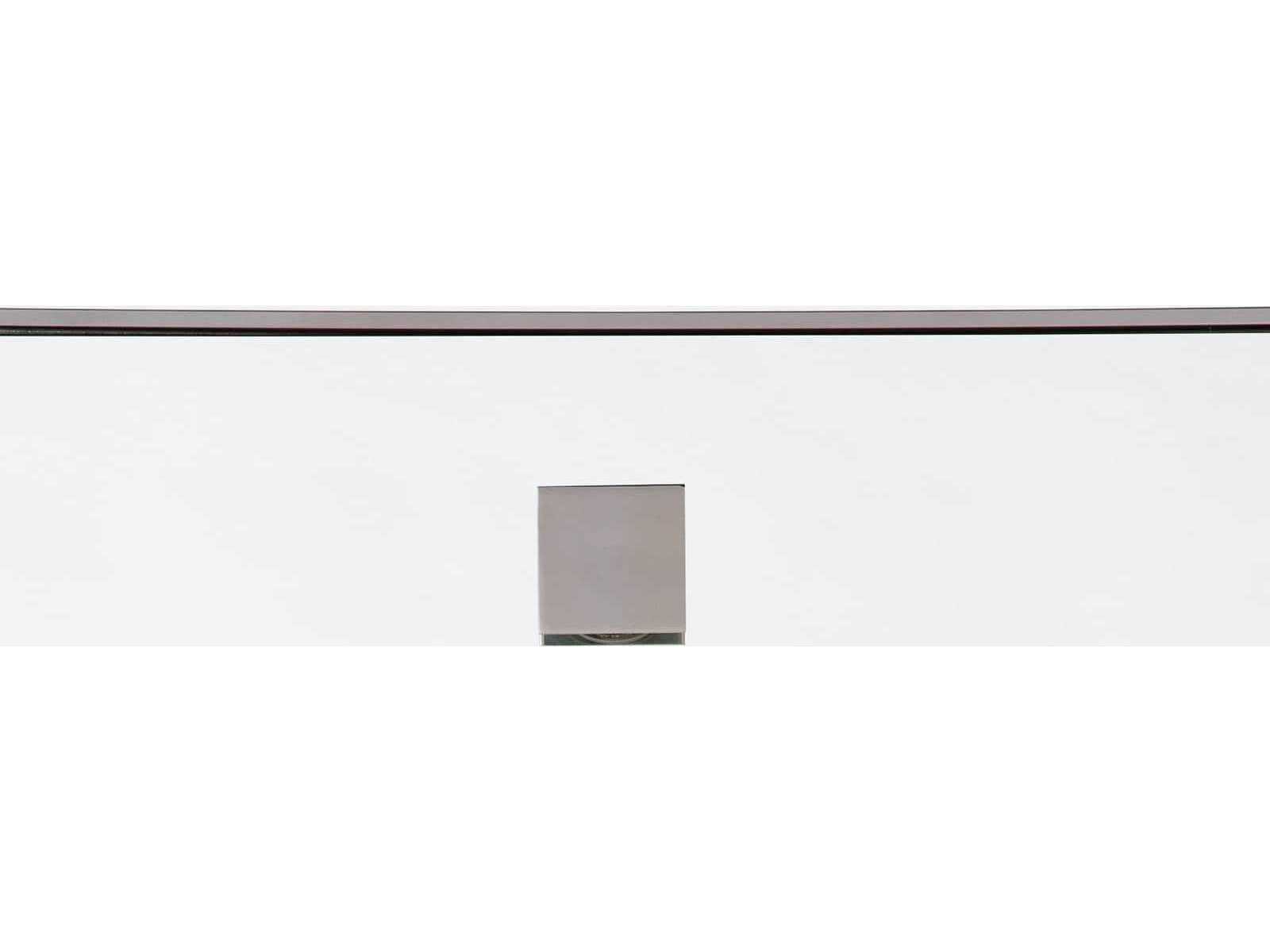 Regina Andrew Polished Nickel Rectangular Wall Mirror