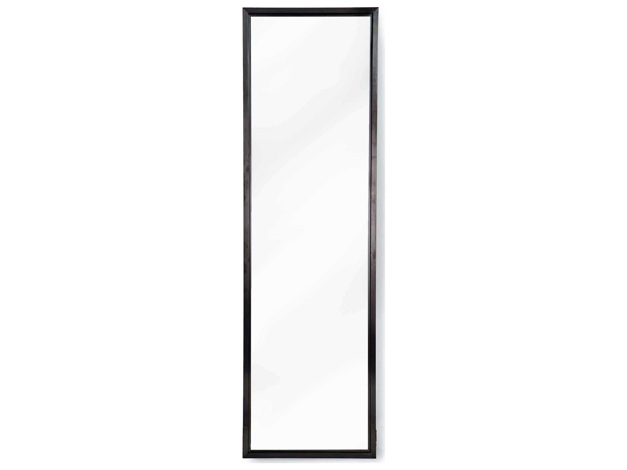 Regina Andrew Blackened Steel Rectangular Wall Mirror