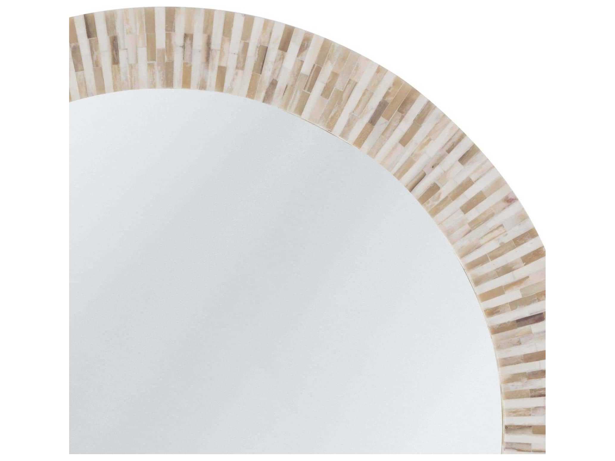 Regina Andrew Natural Round Wall Mirror