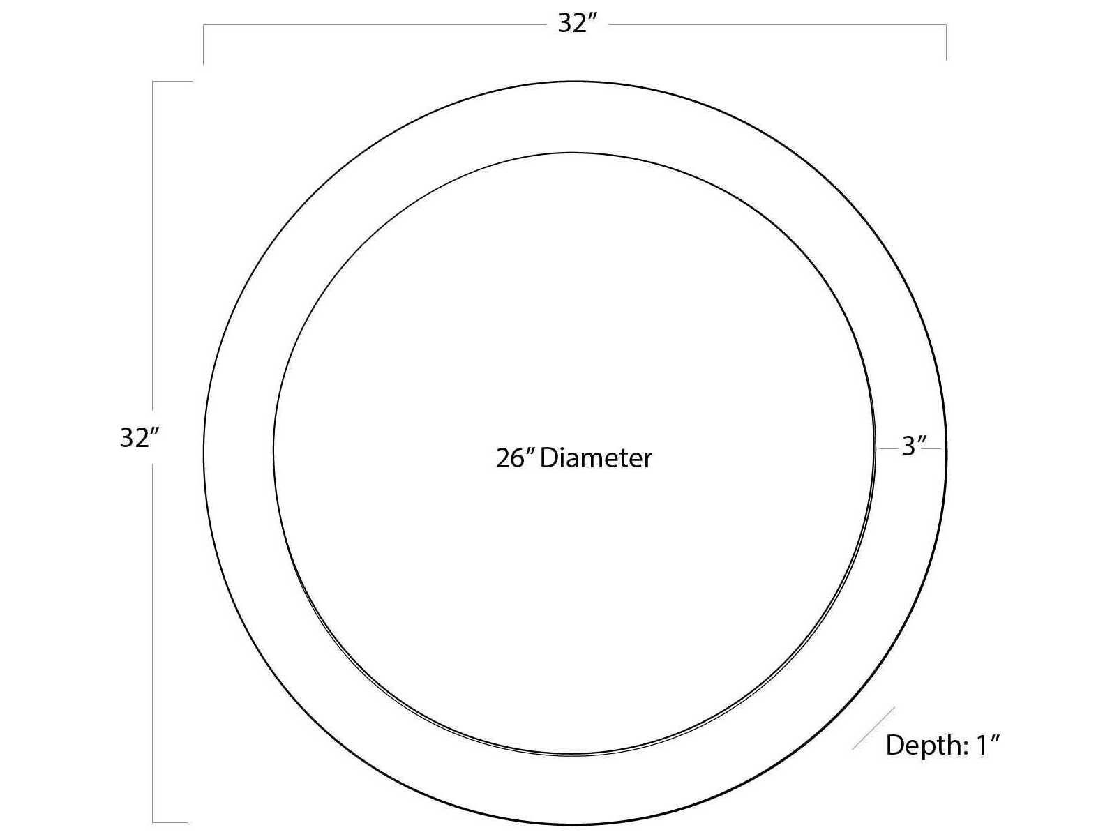 Regina Andrew Natural Round Wall Mirror