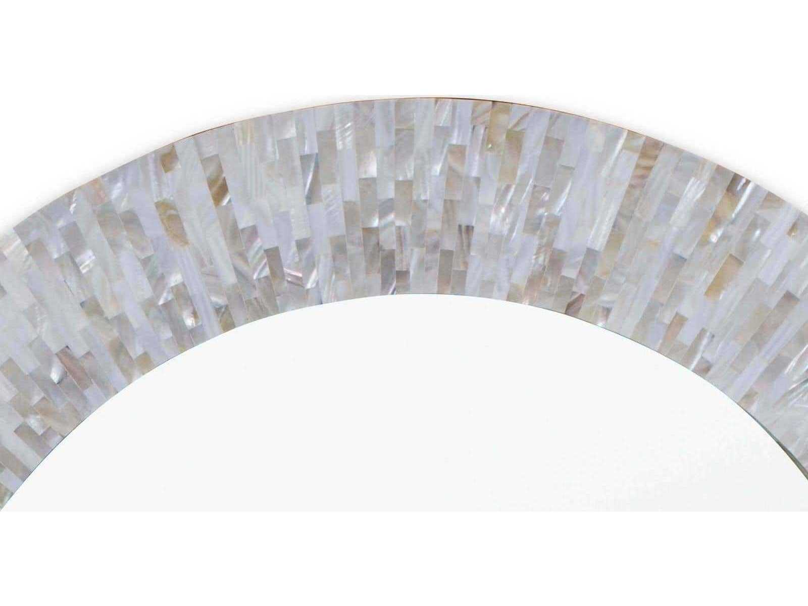 Regina Andrew Chantal Natural Round Wall Mirror