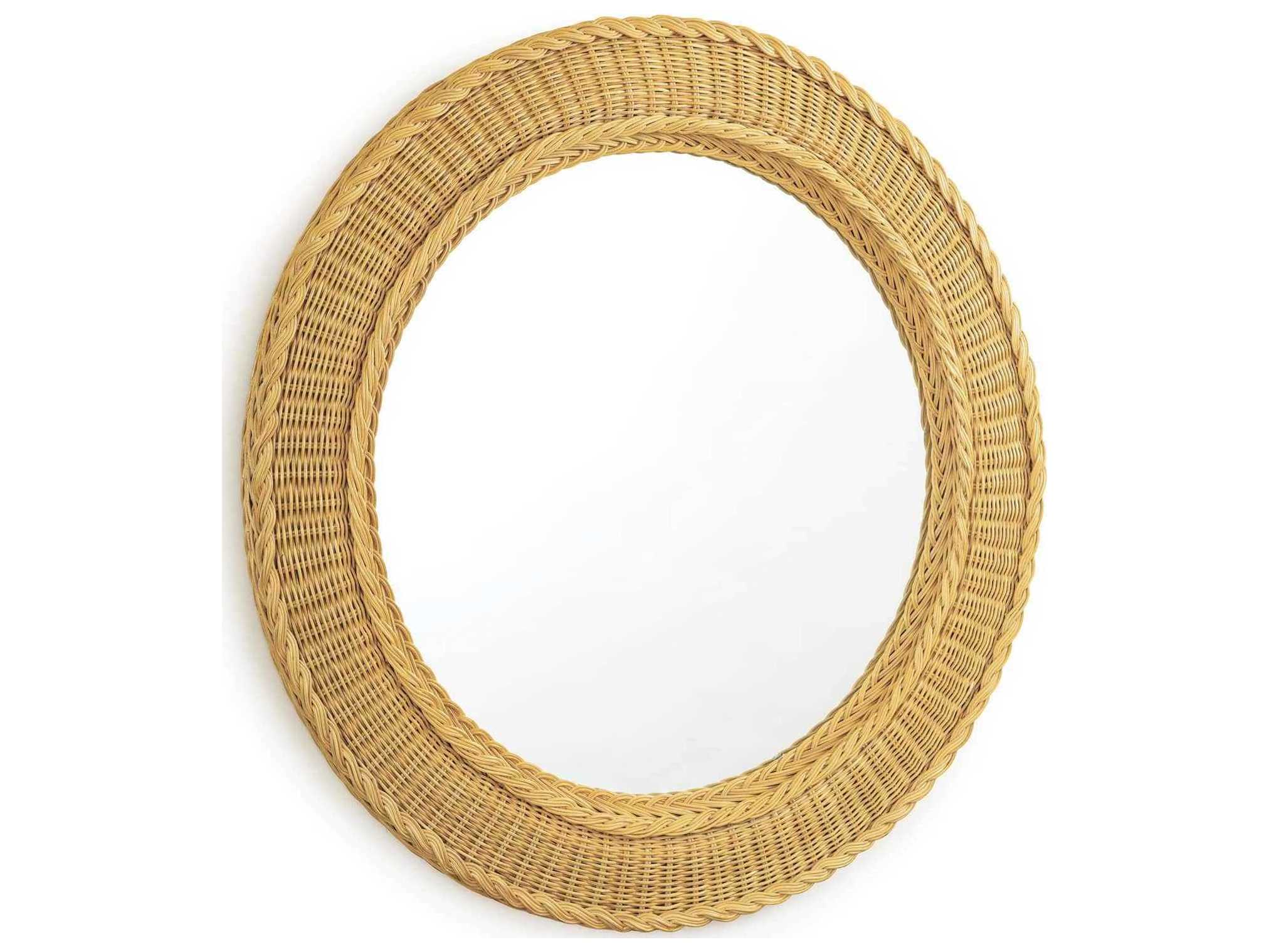 Regina Andrew Natural Round Wall Mirror