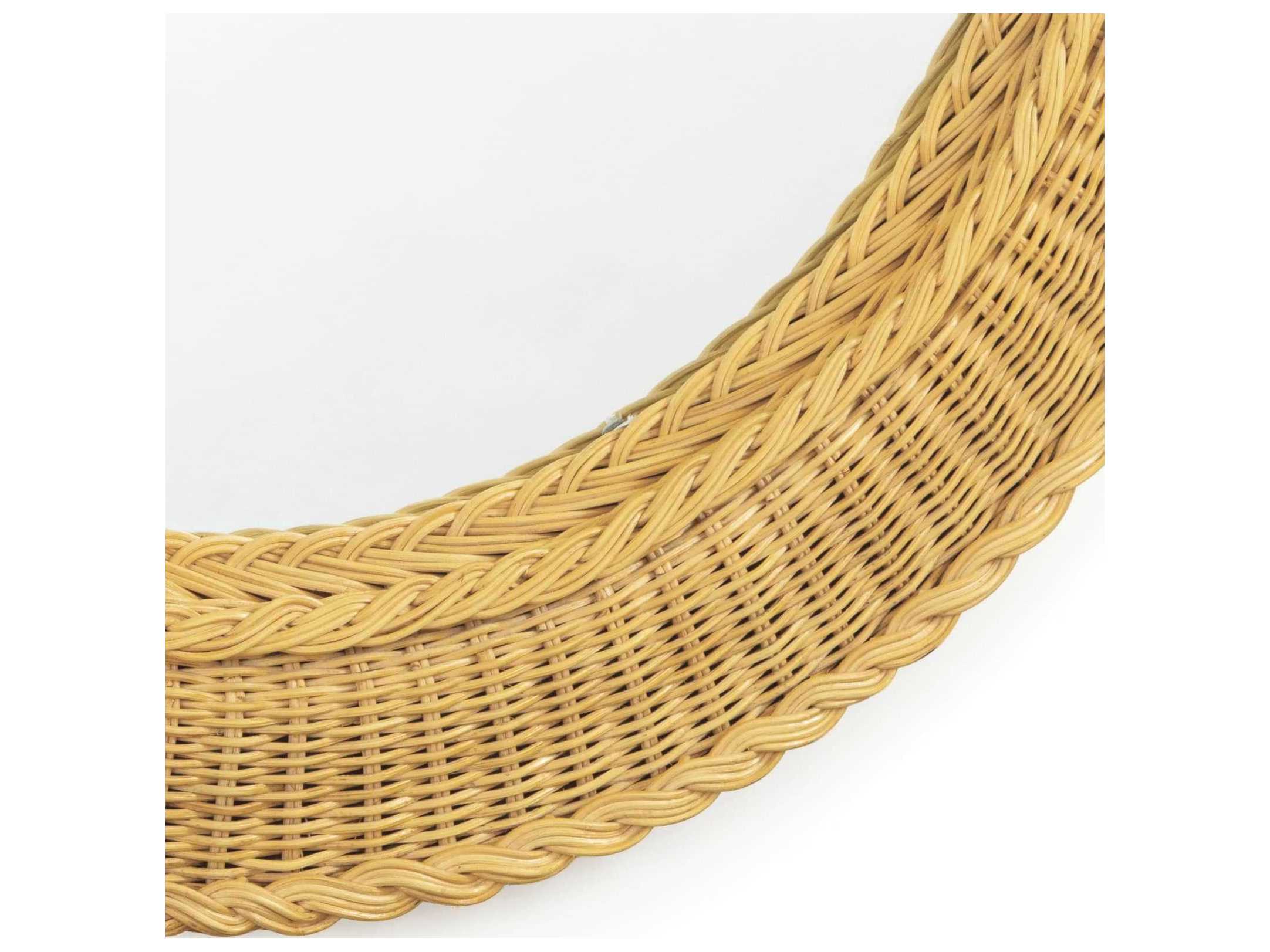 Regina Andrew Natural Round Wall Mirror