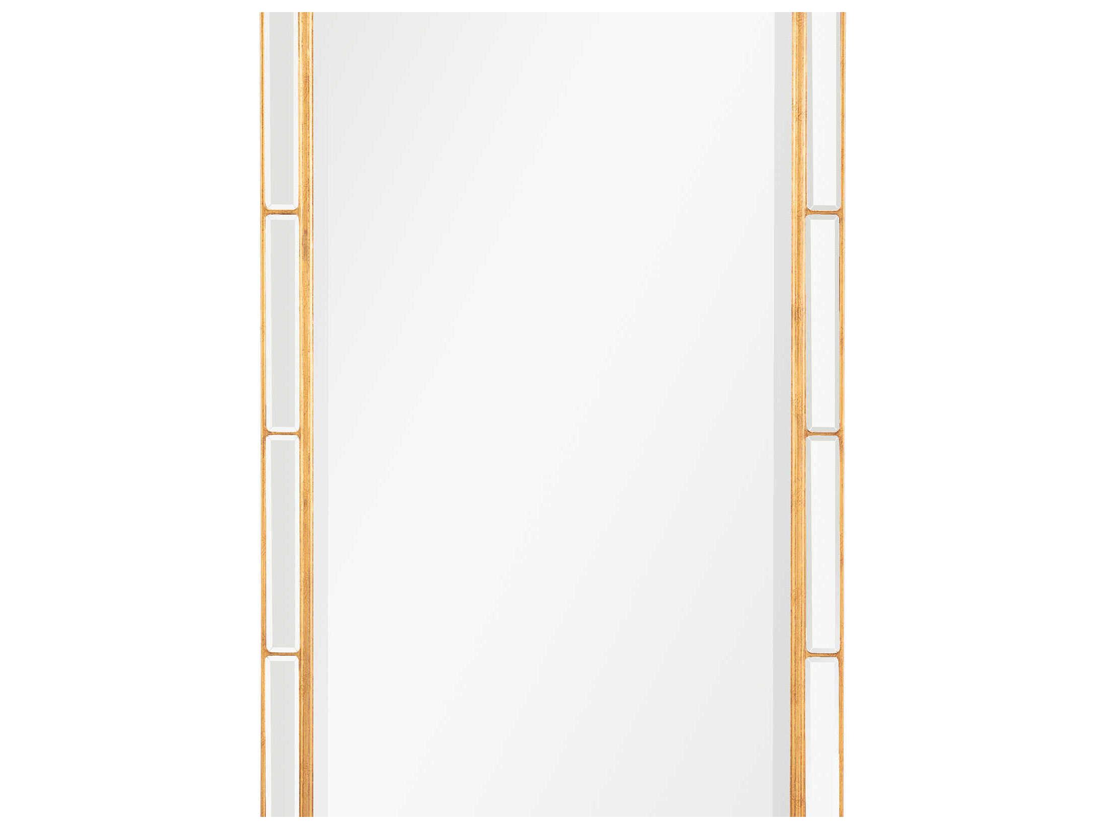 Regina Andrew Plaza Antique Gold Leaf Rectangular Floor Mirror