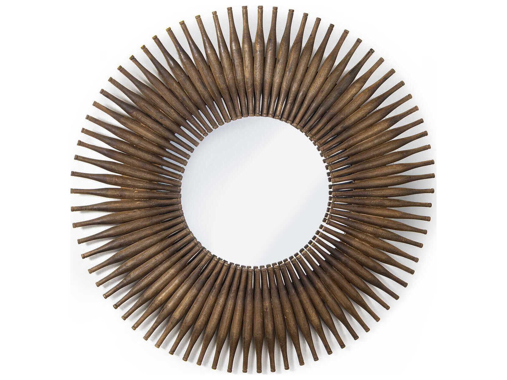 Regina Andrew Natural Round Wall Mirror