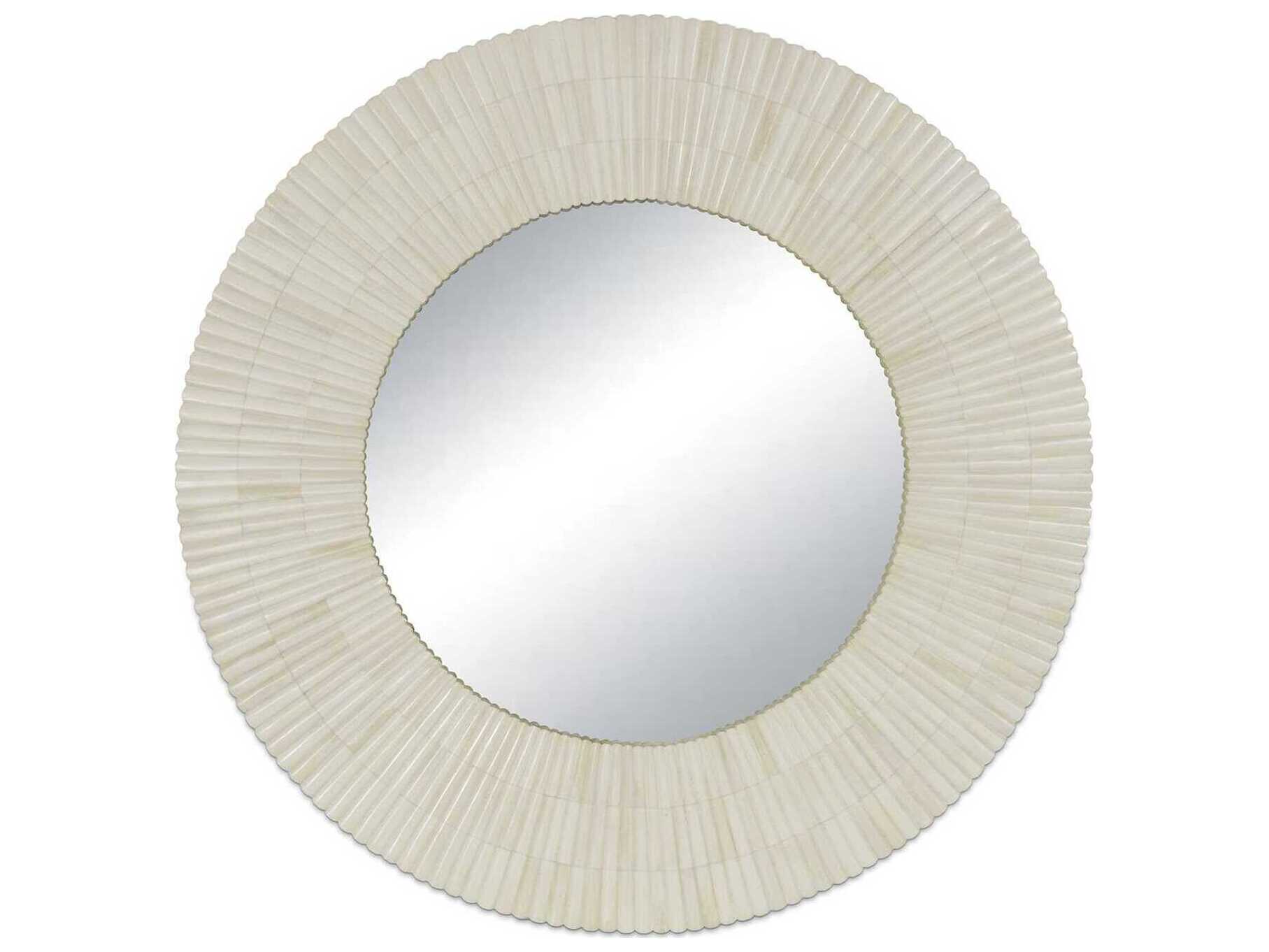 Regina Andrew Mirabelle Round Natural Wall Mirror