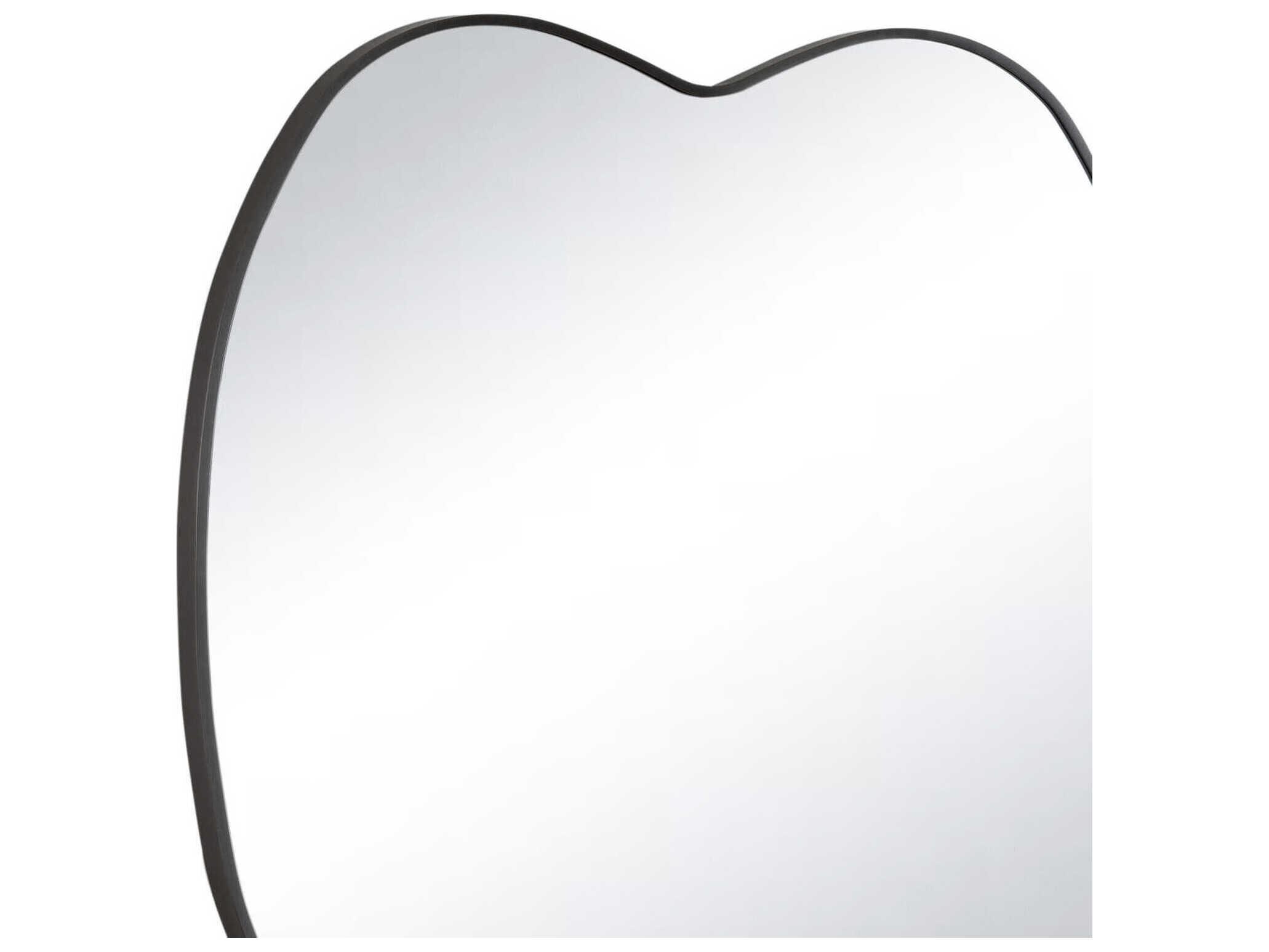 Regina Andrew Mela Steel Oval Wall Mirror