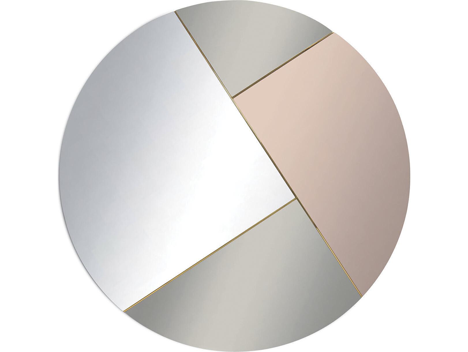 Regina Andrew Iris Clear Wall Mirror Round