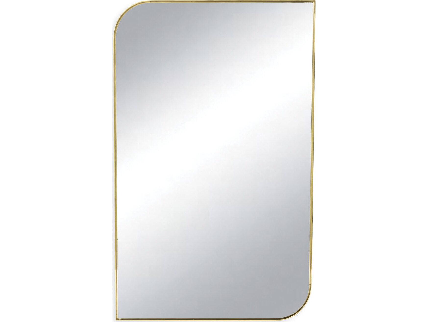 Regina Andrew Amara Gold Wall Mirror Rectangular