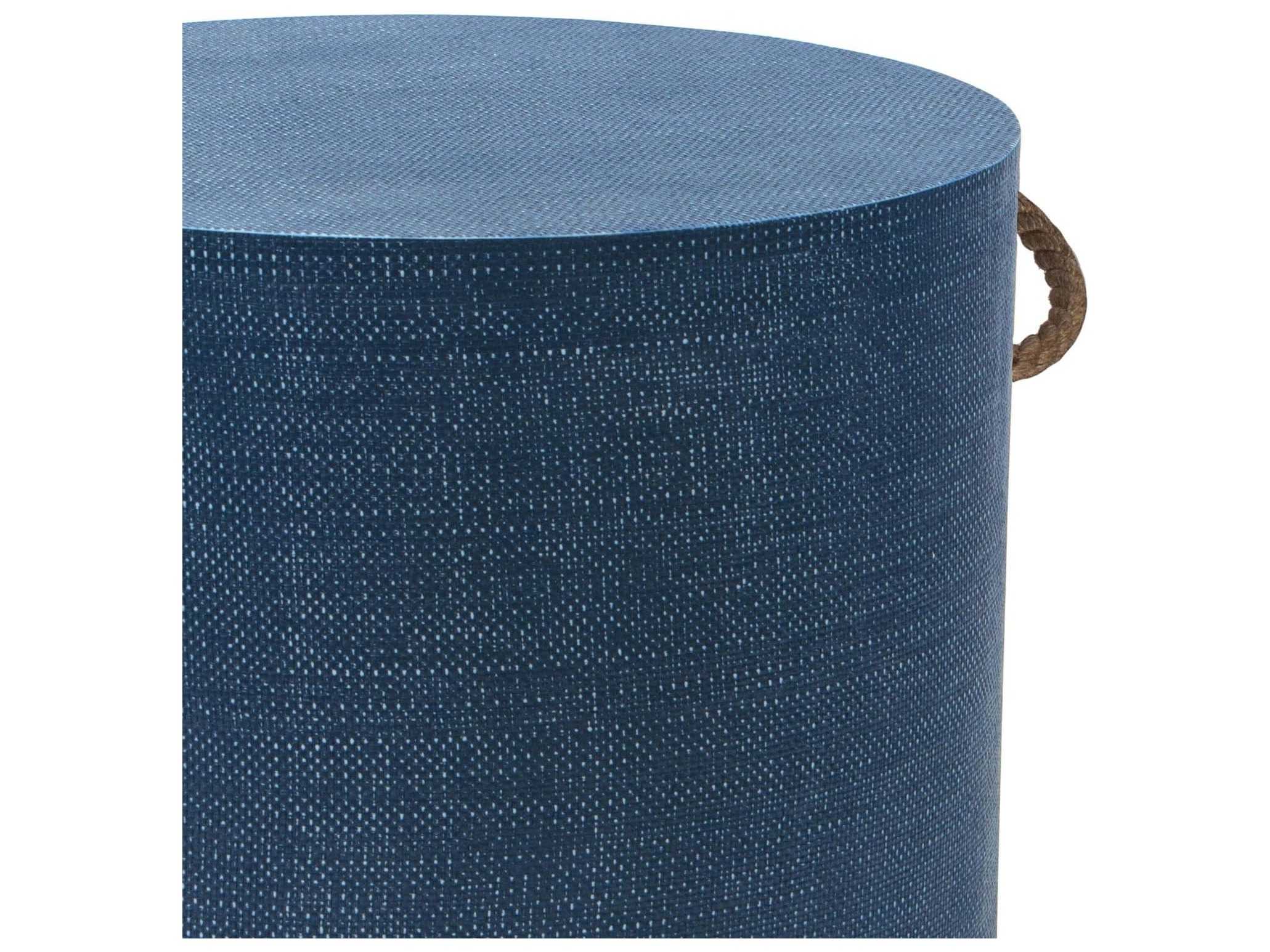 Regina Andrew Aegean Round Indigo End Table