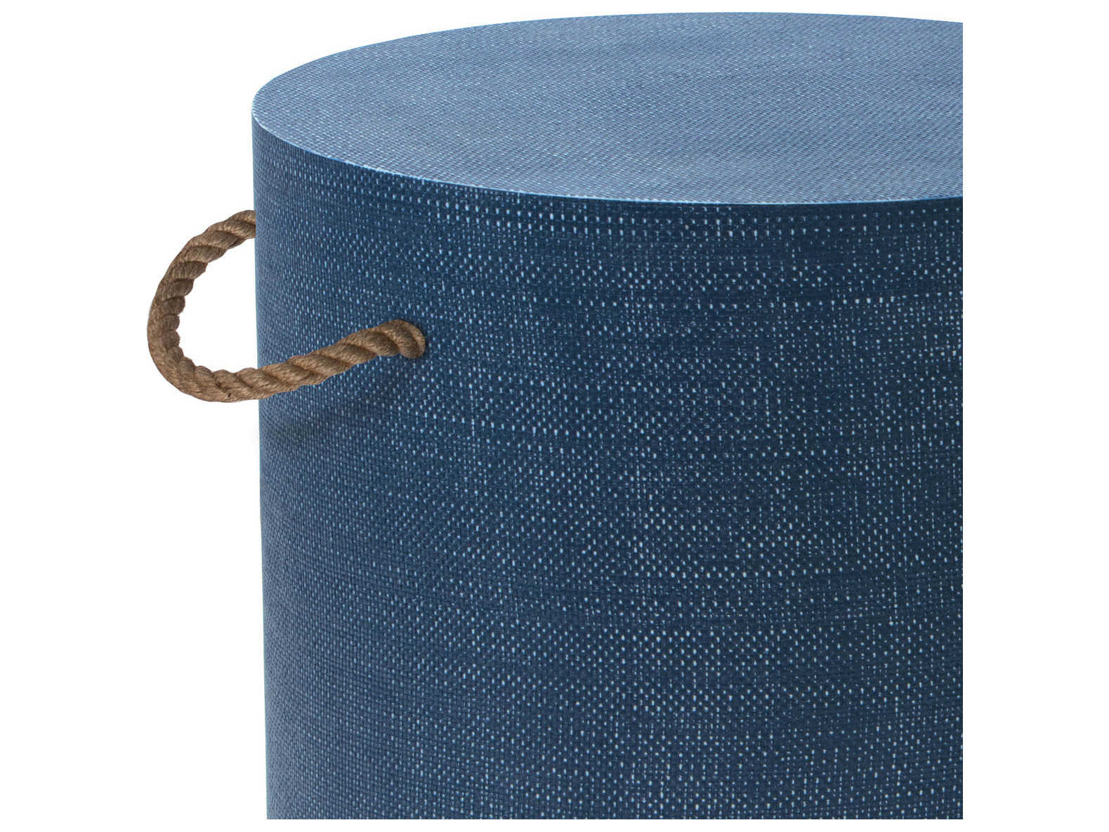 Regina Andrew Aegean Round Indigo End Table