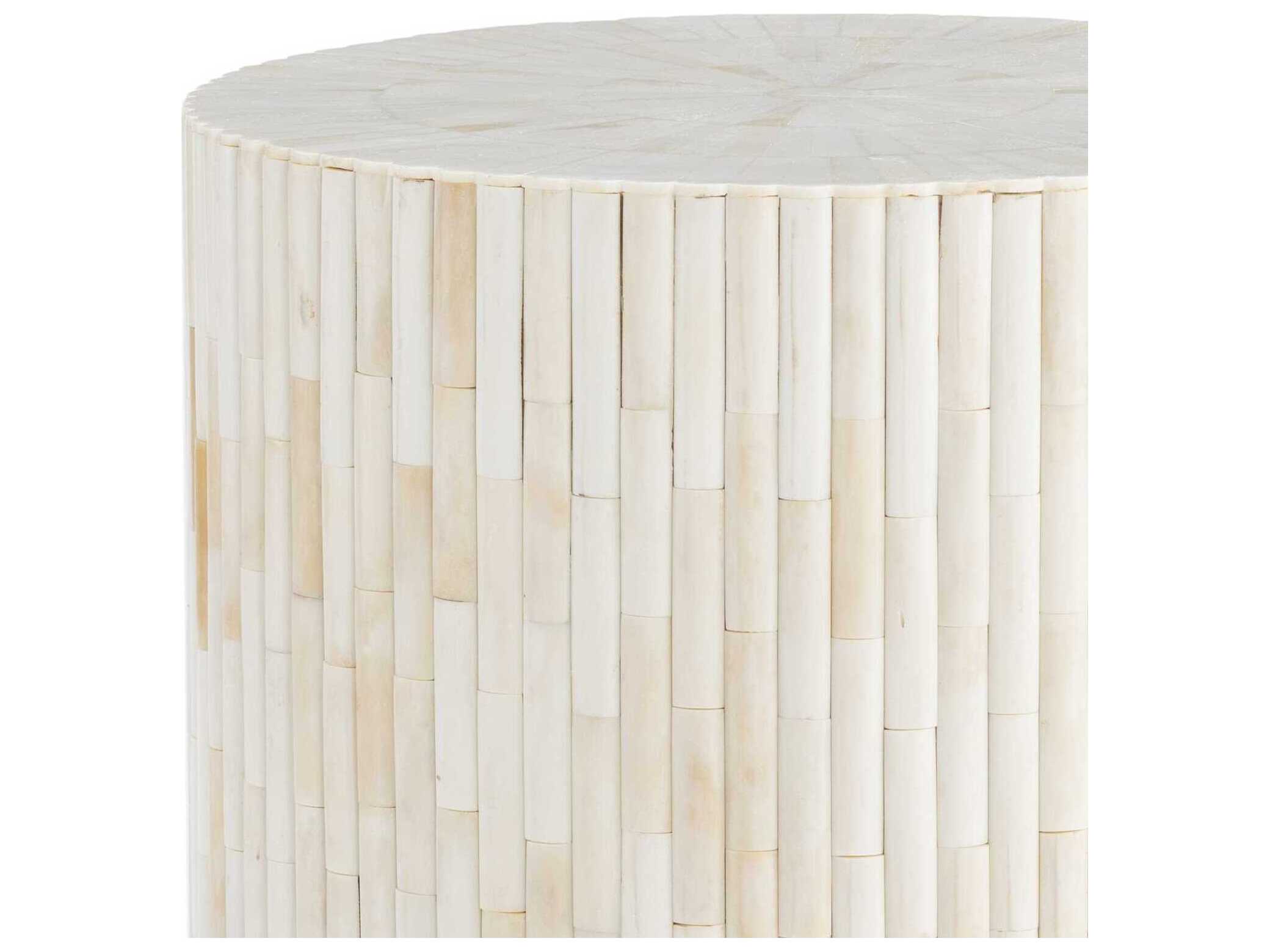 Regina Andrew Isabelle Round Natural End Table