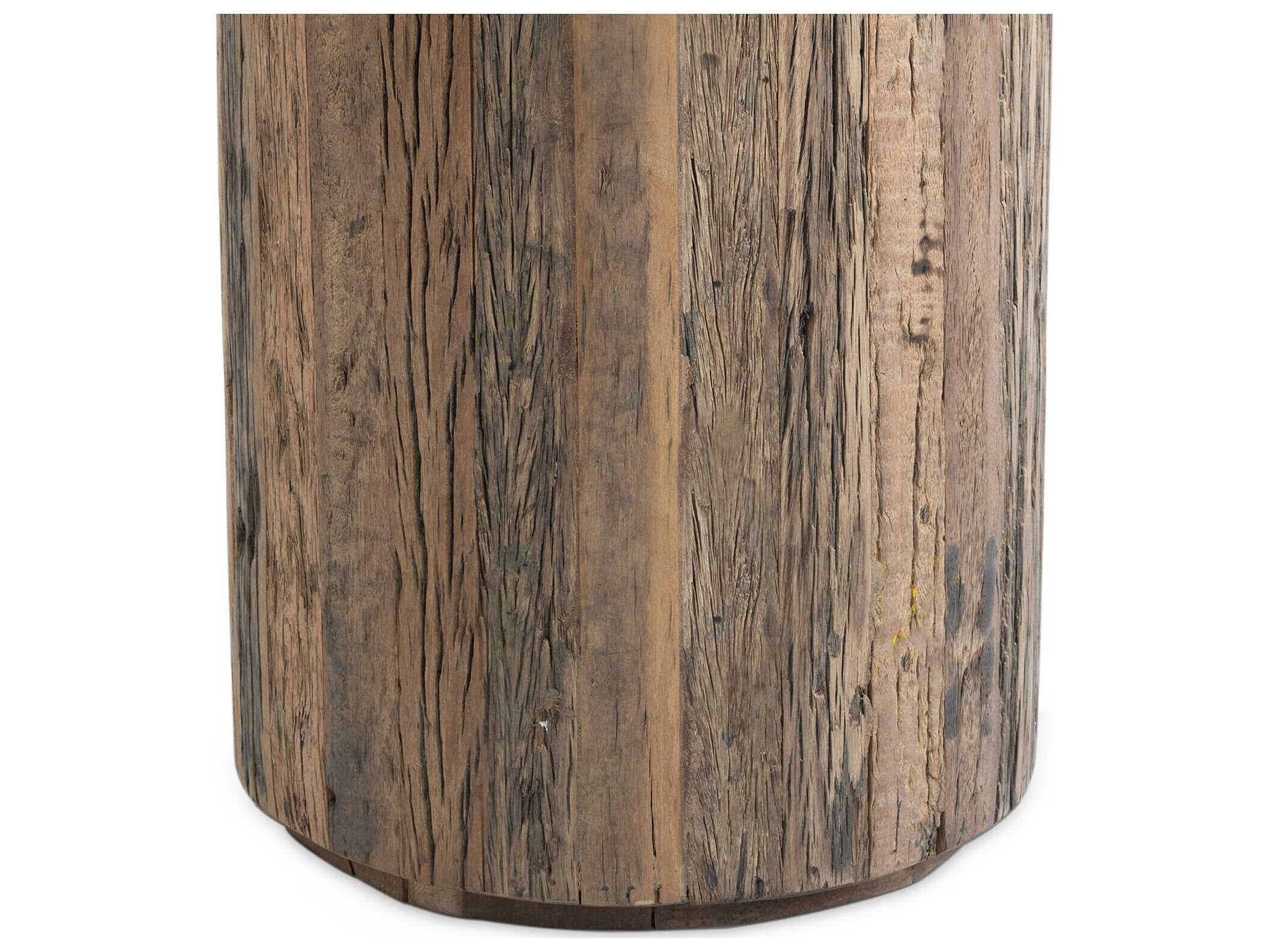 Regina Andrew Eli Round Marble Natural End Table