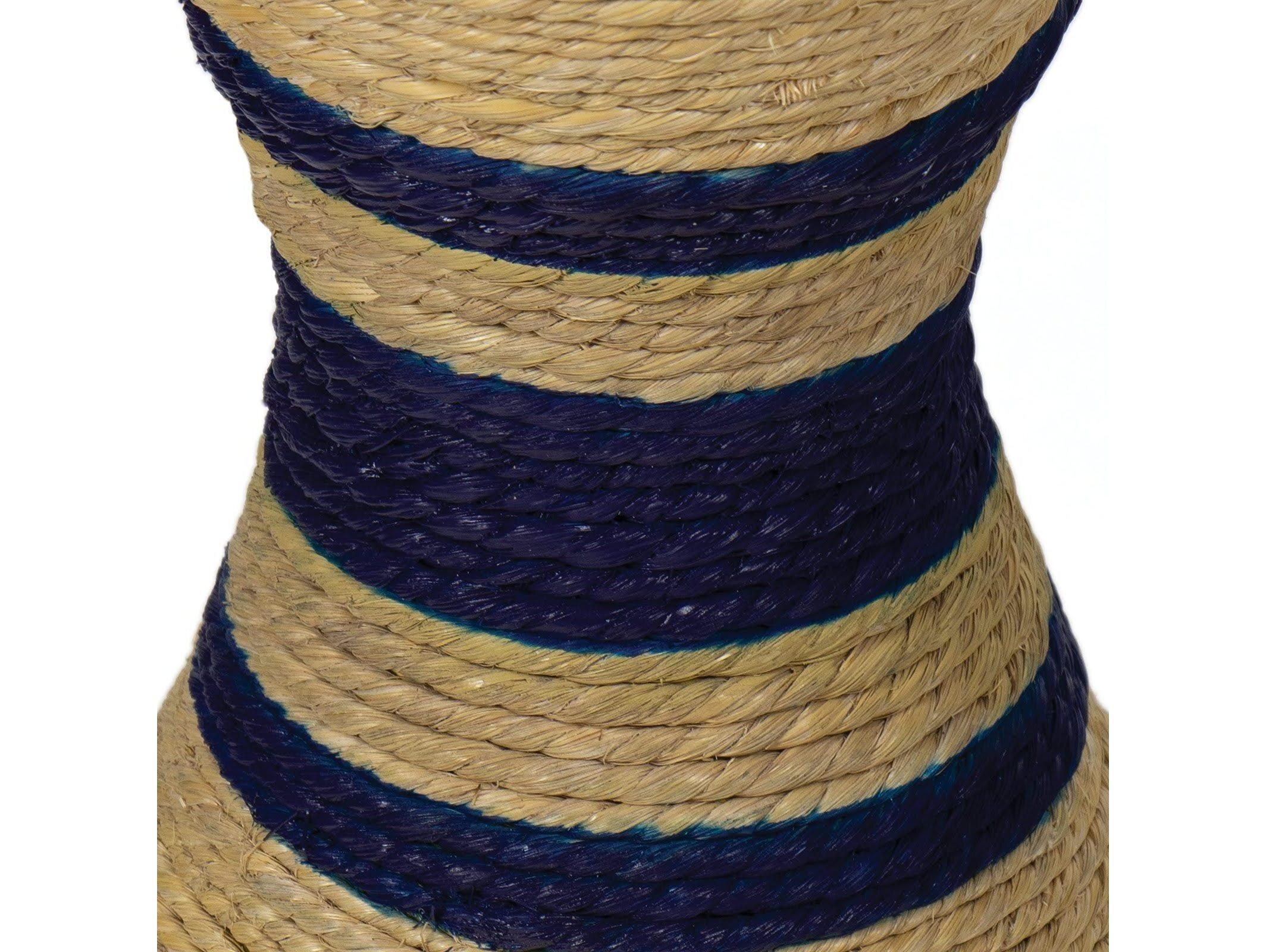 Regina Andrew Maren Round Wicker Natural Short End Table