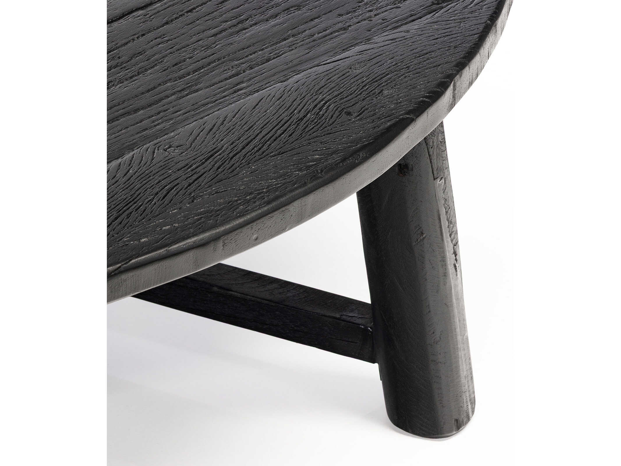 Regina Andrew Sonoma Round Wood Black Coffee Table