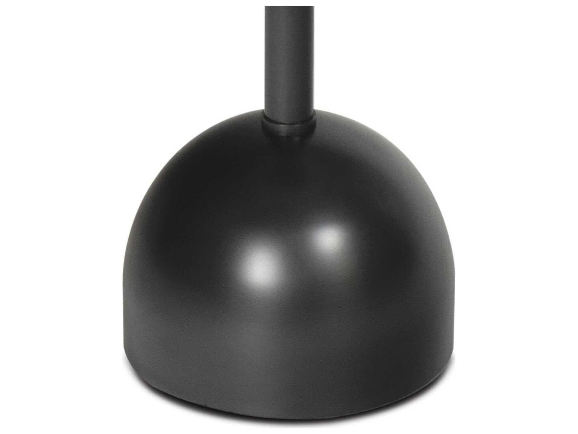 Regina Andrew Arthur Round Marble Oil Rubbed Bronze End Table