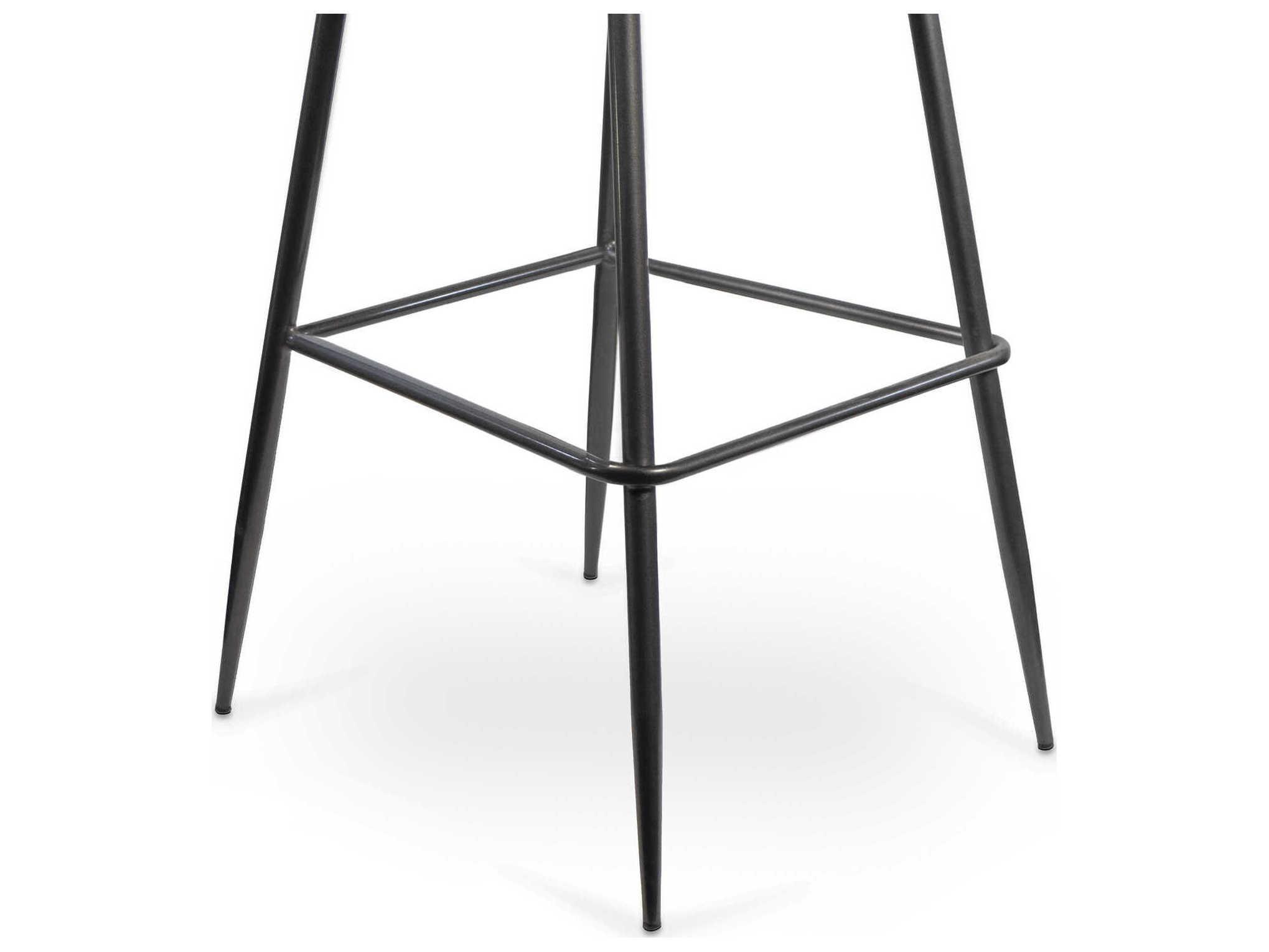 Regina Andrew Marc Brown Leather Bar Stool Set of 2