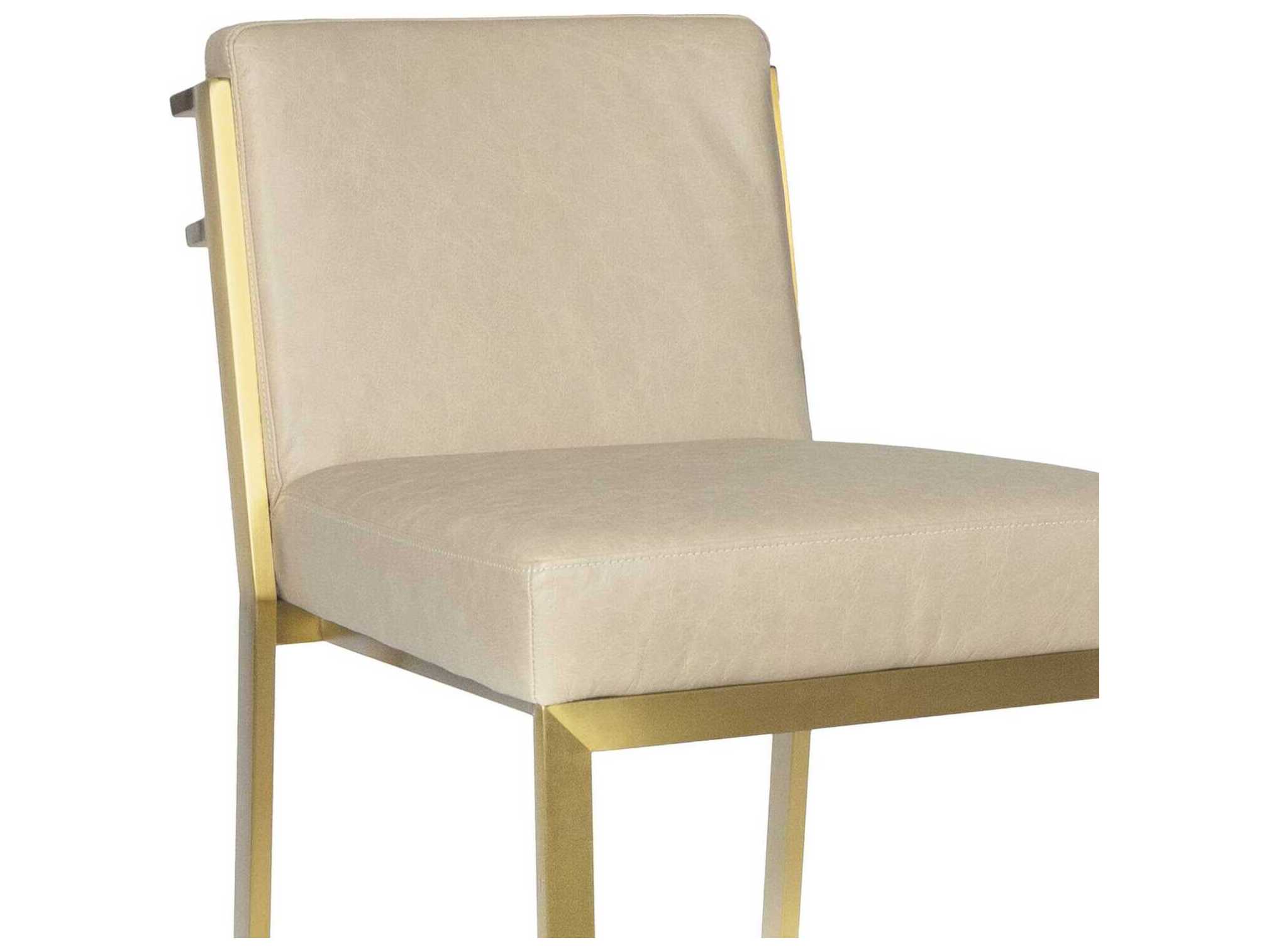 Regina Andrew Chantal Cappuccino Leather Counter Stool